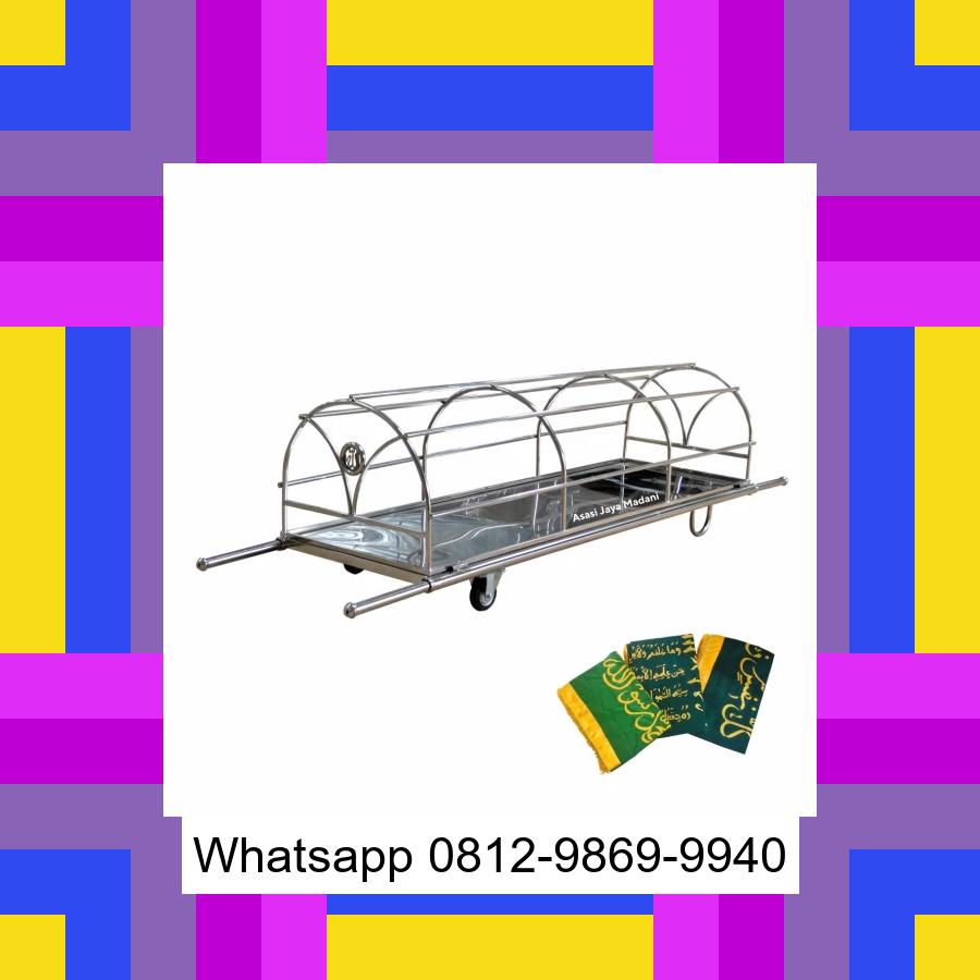 0812-9869-9940 Diskon Besar, Jual Keranda Mayat / Keranda Jenazah / Kurung batang stainless Sukabumi