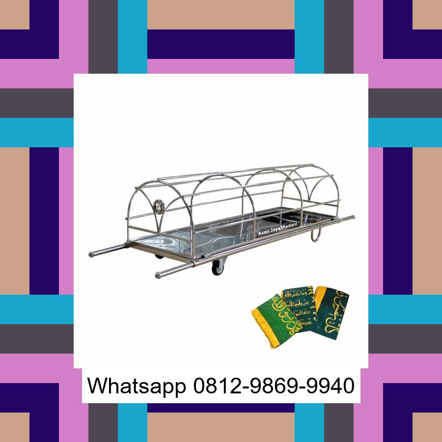 0812-9869-9940 Diskon Besar, Jual Keranda Mayat / Keranda Jenazah / Kurung batang stainless Sumedang