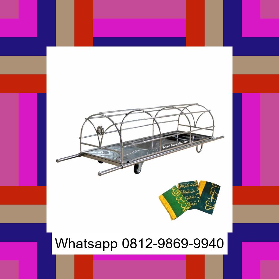 0812-9869-9940 Diskon Besar, Jual Keranda Mayat / Keranda Jenazah / Kurung batang stainless Tangerang Selatan