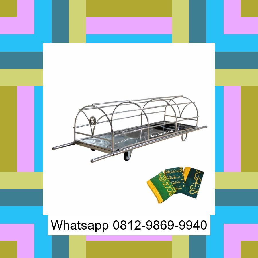0812-9869-9940 Diskon Besar, Jual Keranda Mayat / Keranda Jenazah / Kurung batang stainless Wetar
