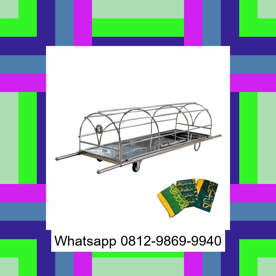 0812-9869-9940 Diskon Besar, Jual Keranda Mayat / Keranda Jenazah / Kurung batang stainless Wonosobo