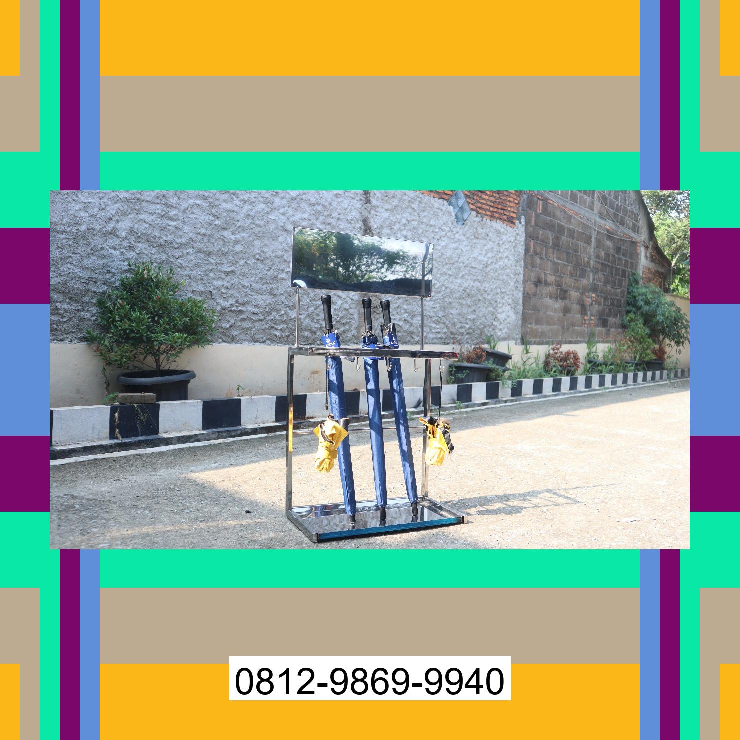 0812-9869-9940 Diskon Besar, Jual Rak Payung | Tempat Payung | Rak Tempat Stand Payung | Lemari Payung | Promo Launching Bondowoso