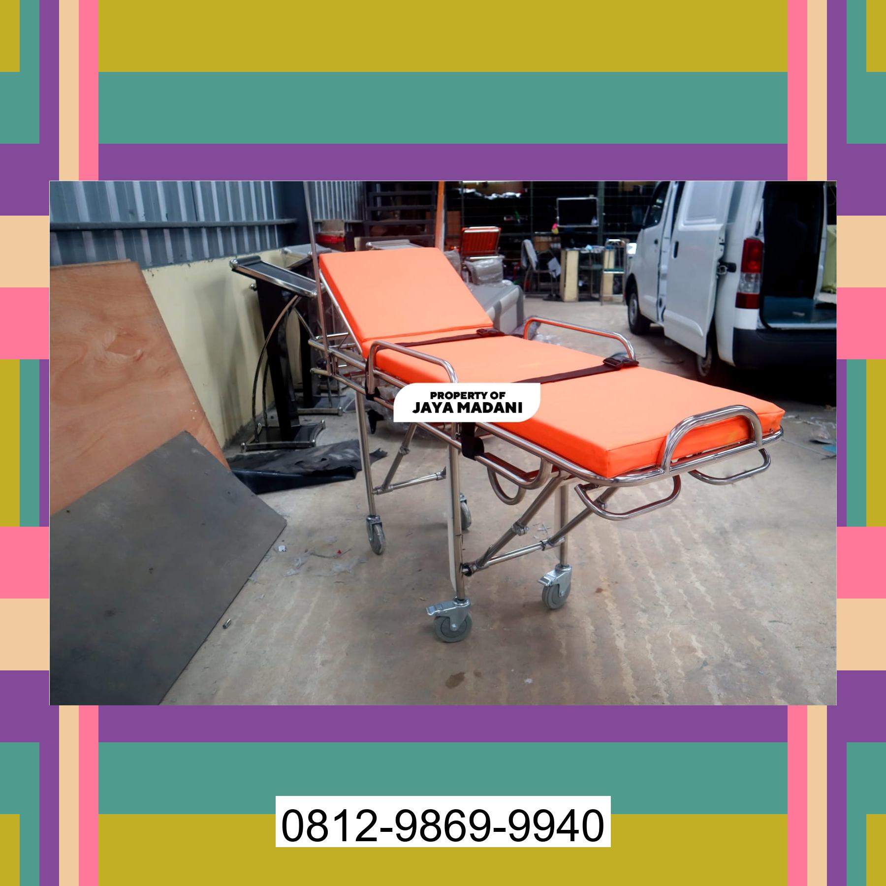 0812-9869-9940 Diskon Besar, Stretcher Ambulance | Strecher Brankar Ambulance Stainless Steel Demta