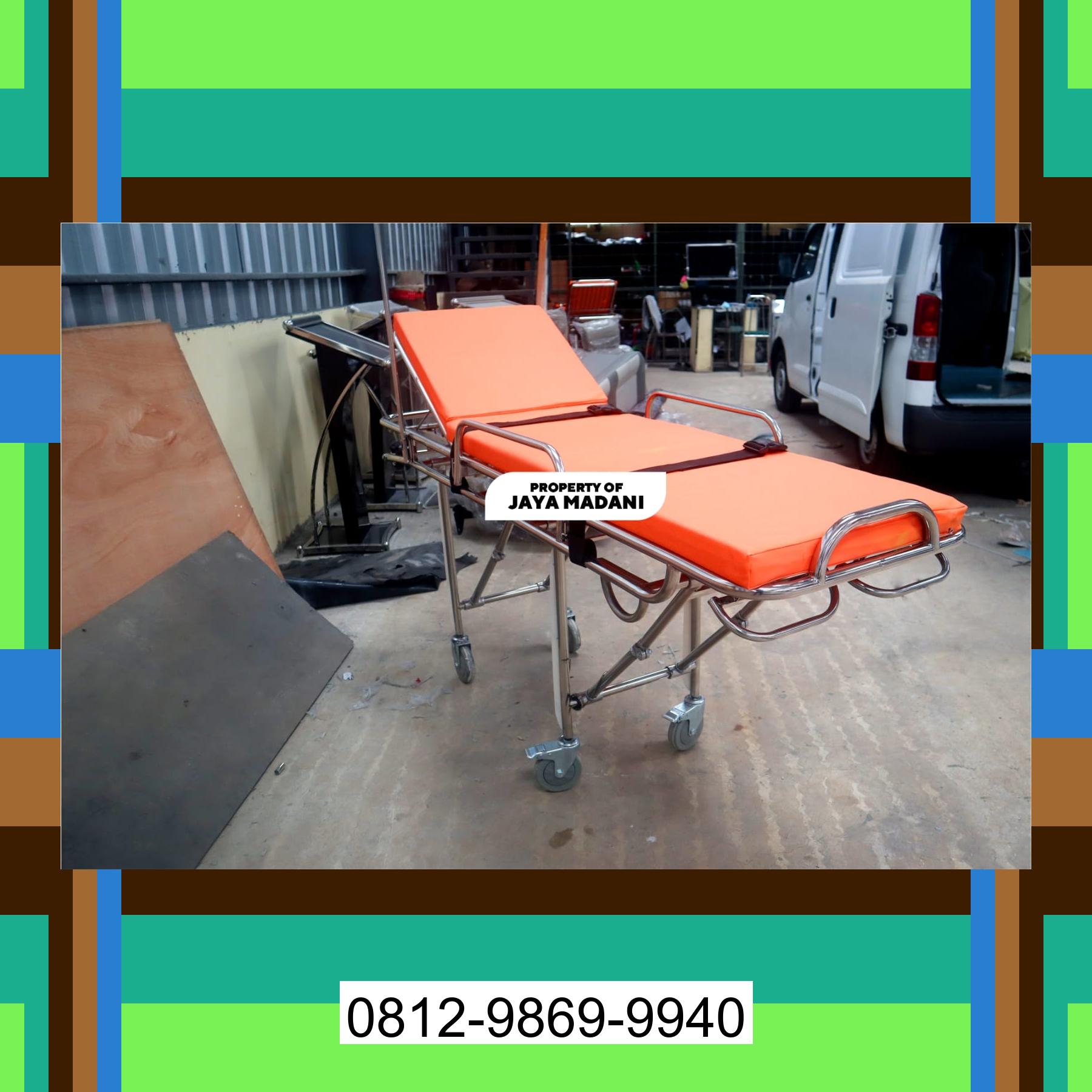 0812-9869-9940 Diskon Besar, Stretcher Ambulance | Strecher Brankar Ambulance Stainless Steel Kasiruta Timur