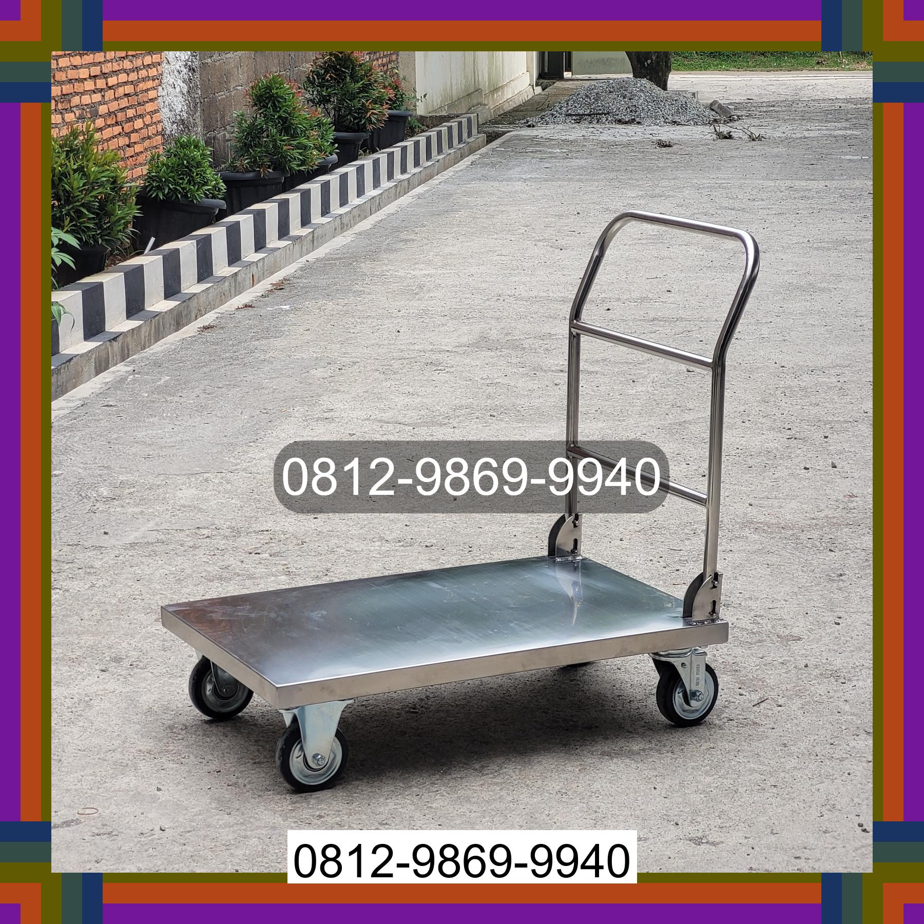 0812-9869-9940 Eksklusif, Jual Handtruck Hand Truck 500 kgg & 300 kg | Troli Barang | Troli lipat | Troli angkut Aceh Singkil
