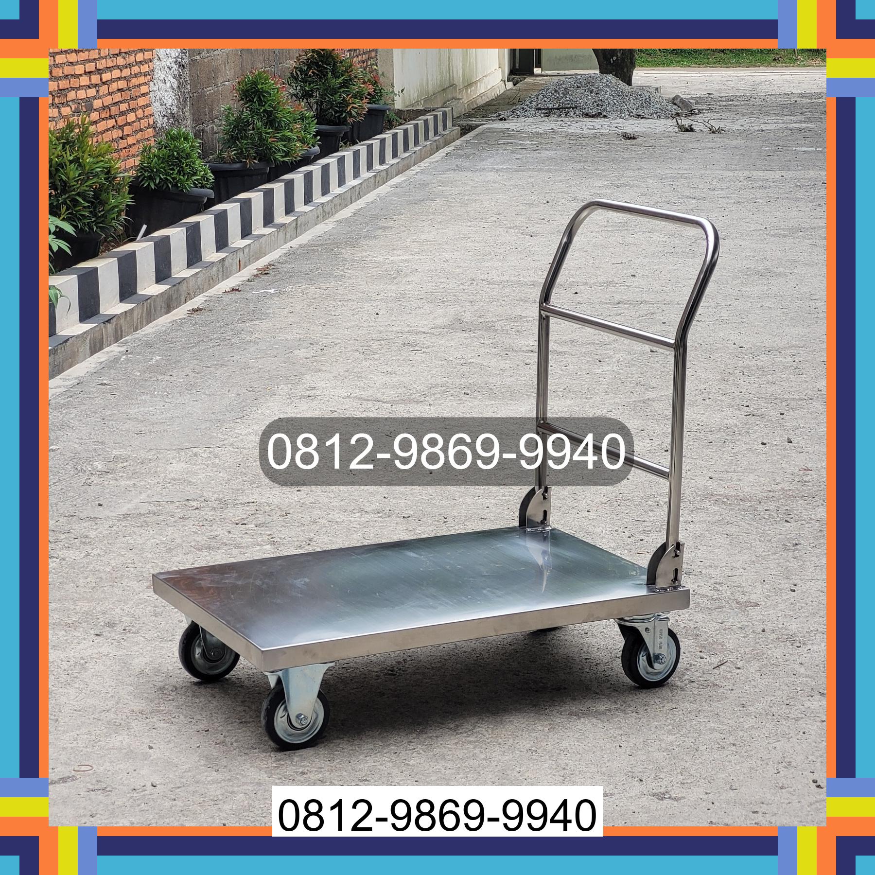 0812-9869-9940 Eksklusif, Jual Handtruck Hand Truck 500 kgg & 300 kg | Troli Barang | Troli lipat | Troli angkut Aceh Tengah