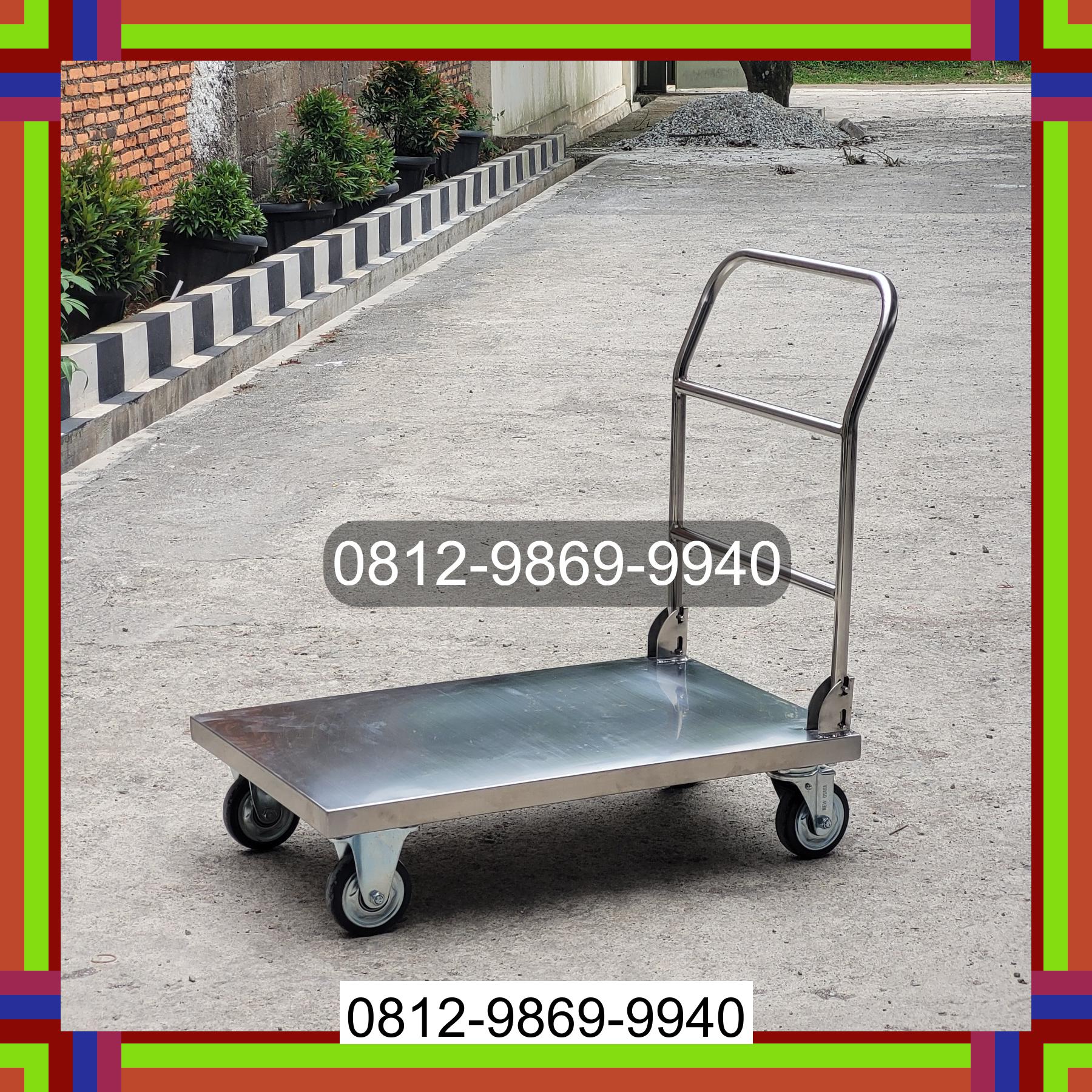 0812-9869-9940 Eksklusif, Jual Handtruck Hand Truck 500 kgg & 300 kg | Troli Barang | Troli lipat | Troli angkut Babat Supat