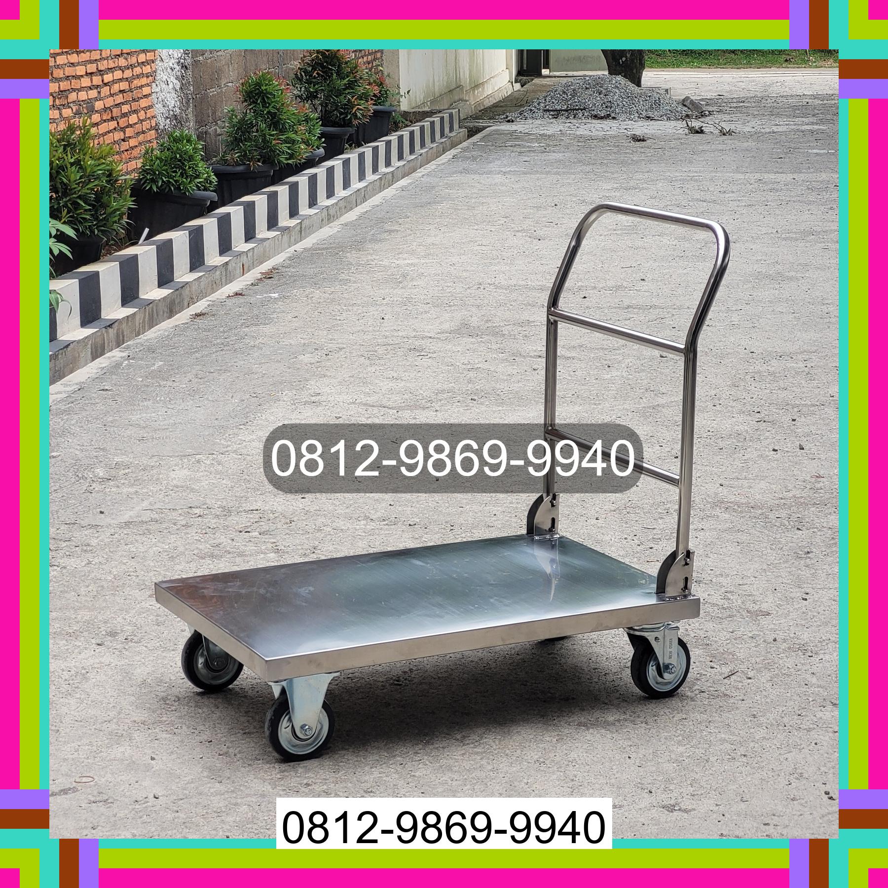 0812-9869-9940 Eksklusif, Jual Handtruck Hand Truck 500 kgg & 300 kg | Troli Barang | Troli lipat | Troli angkut Bandung
