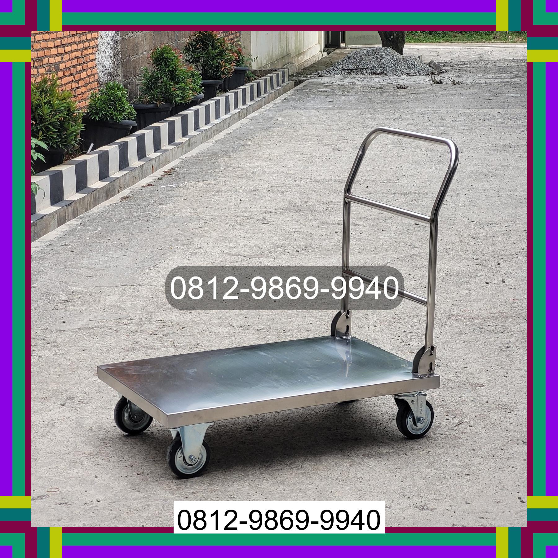 0812-9869-9940 Eksklusif, Jual Handtruck Hand Truck 500 kgg & 300 kg | Troli Barang | Troli lipat | Troli angkut Barru