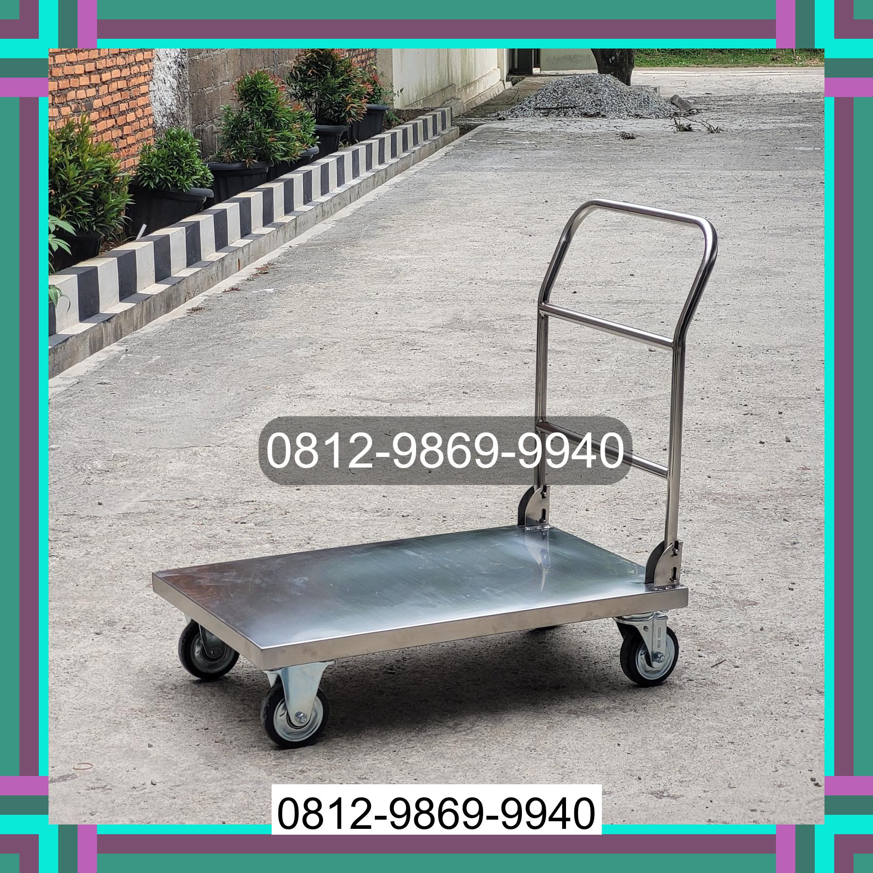 0812-9869-9940 Eksklusif, Jual Handtruck Hand Truck 500 kgg & 300 kg | Troli Barang | Troli lipat | Troli angkut Batahan