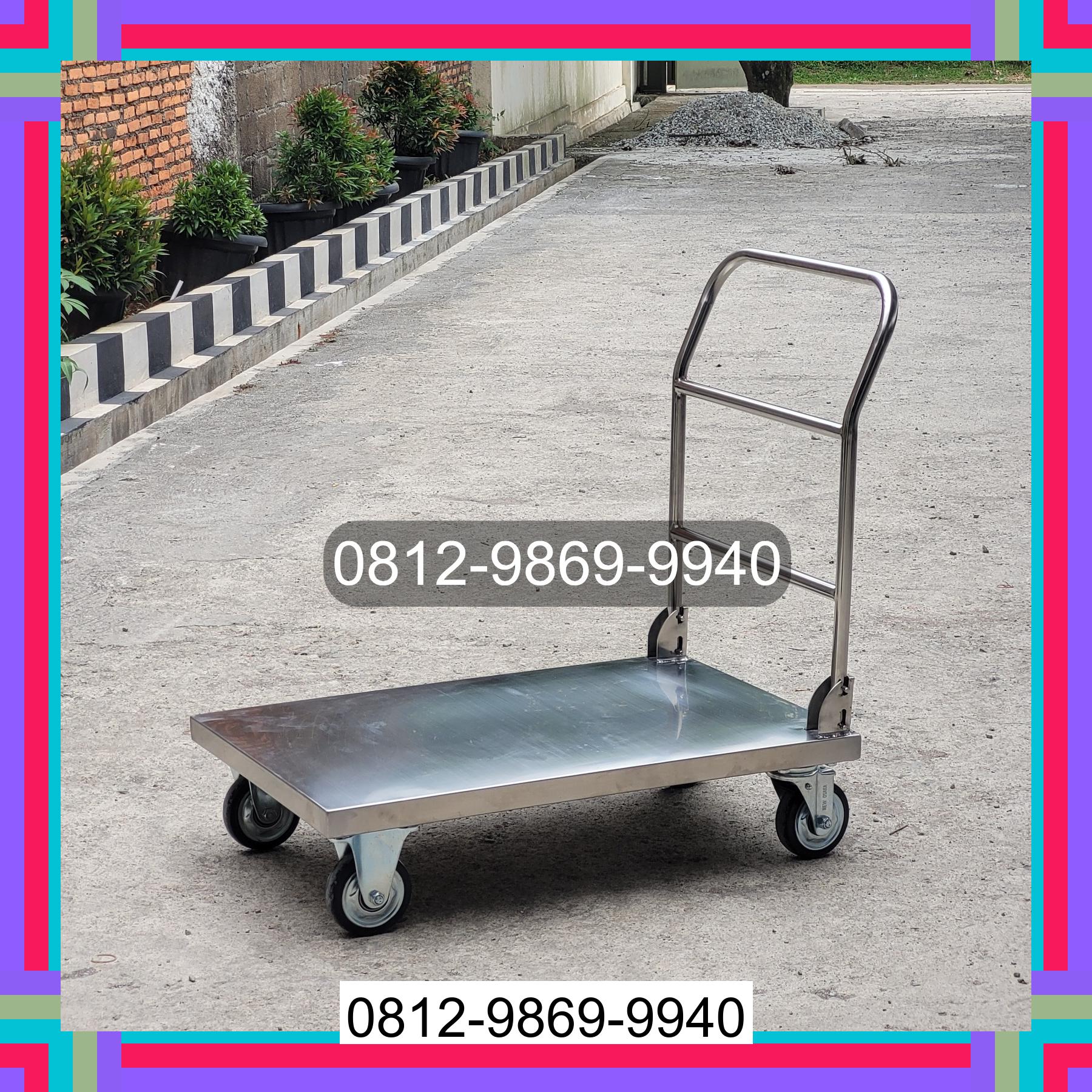 0812-9869-9940 Eksklusif, Jual Handtruck Hand Truck 500 kgg & 300 kg | Troli Barang | Troli lipat | Troli angkut Batang Hari
