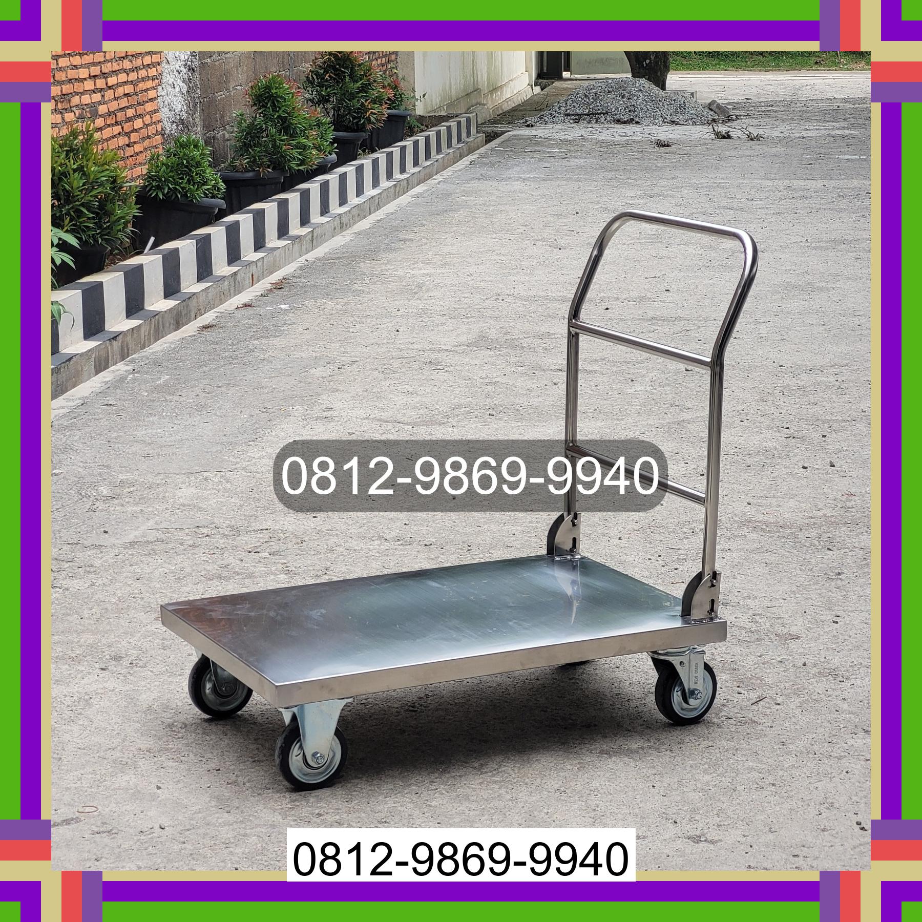 0812-9869-9940 Eksklusif, Jual Handtruck Hand Truck 500 kgg & 300 kg | Troli Barang | Troli lipat | Troli angkut Belitung Timur