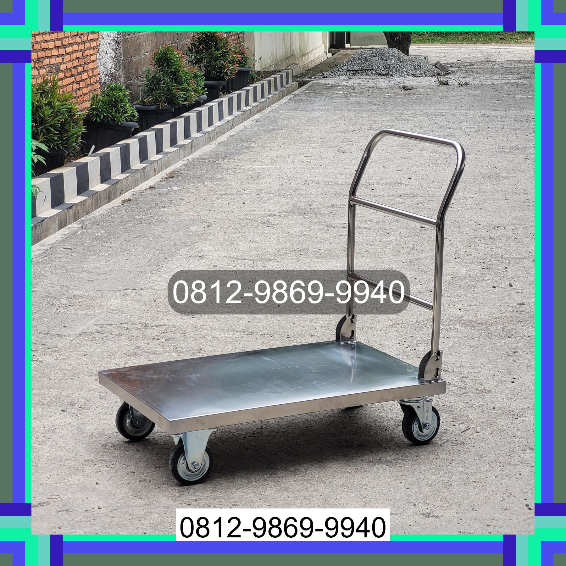 0812-9869-9940 Eksklusif, Jual Handtruck Hand Truck 500 kgg & 300 kg | Troli Barang | Troli lipat | Troli angkut Bengkayang