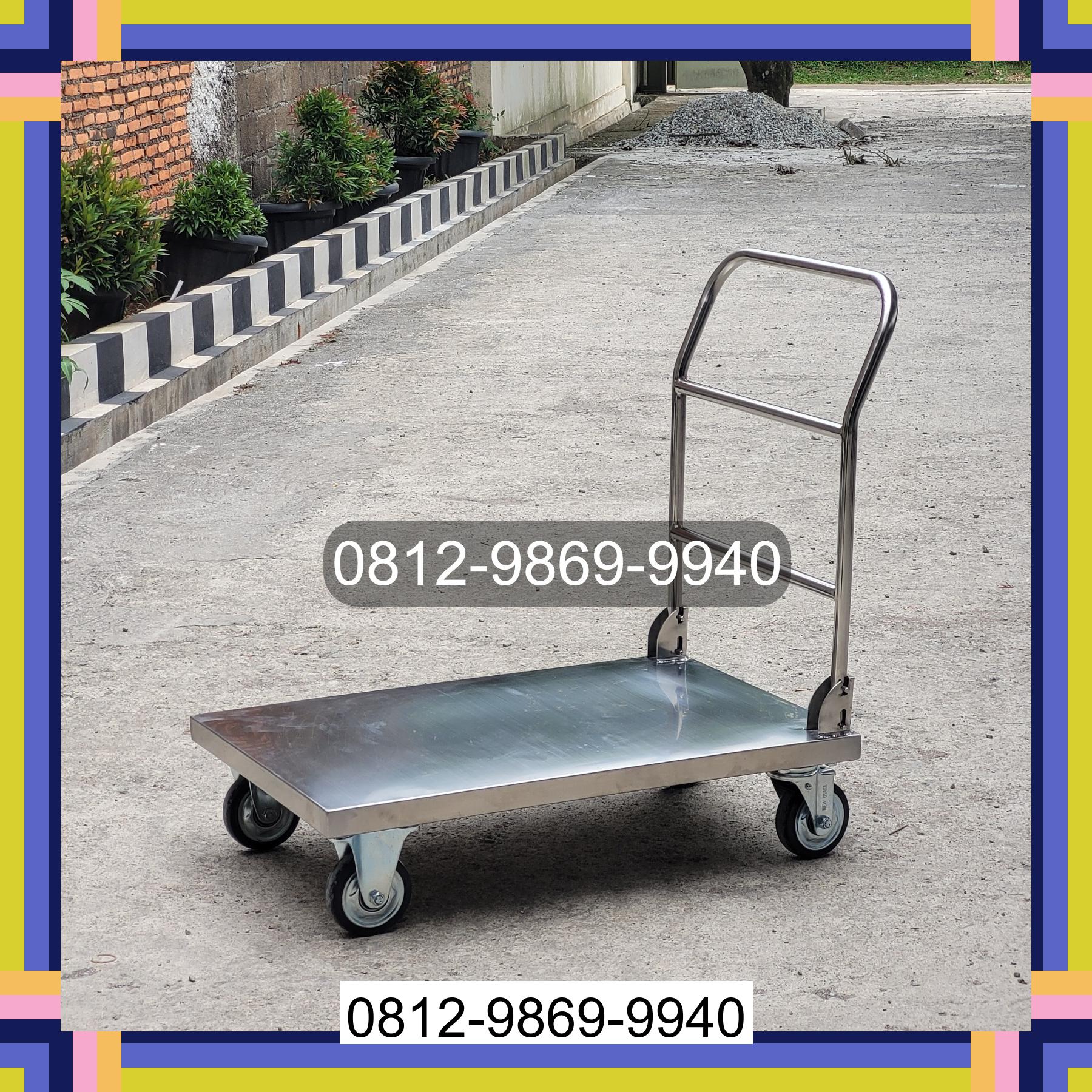 0812-9869-9940 Eksklusif, Jual Handtruck Hand Truck 500 kgg & 300 kg | Troli Barang | Troli lipat | Troli angkut Bengkulu