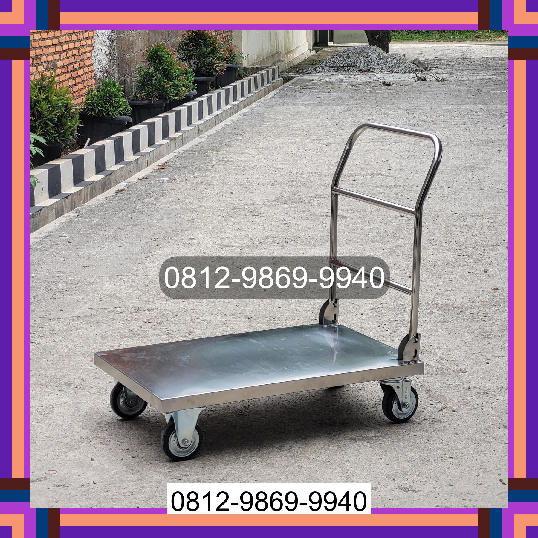 0812-9869-9940 Eksklusif, Jual Handtruck Hand Truck 500 kgg & 300 kg | Troli Barang | Troli lipat | Troli angkut Bone Bolango