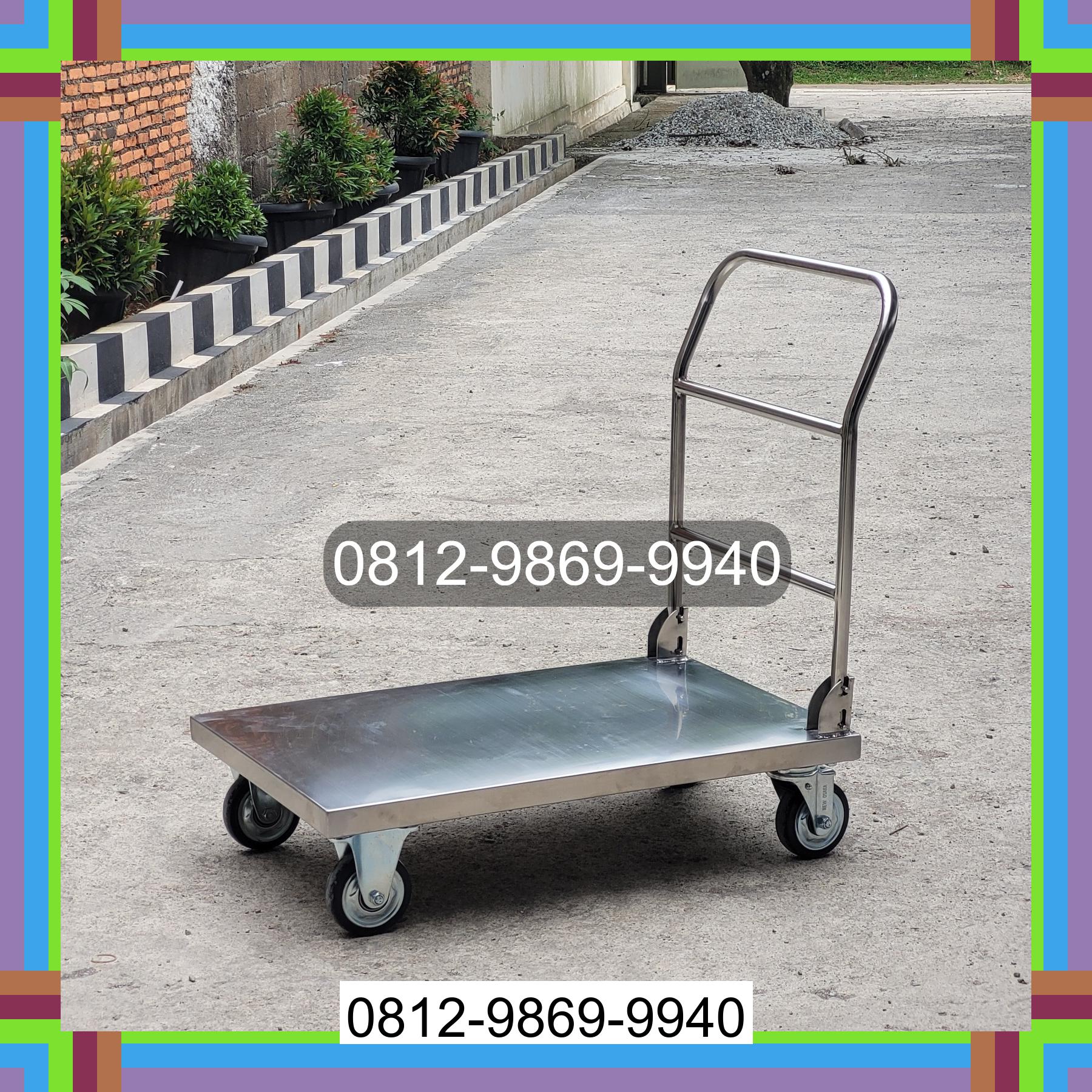 0812-9869-9940 Eksklusif, Jual Handtruck Hand Truck 500 kgg & 300 kg | Troli Barang | Troli lipat | Troli angkut Cilacap