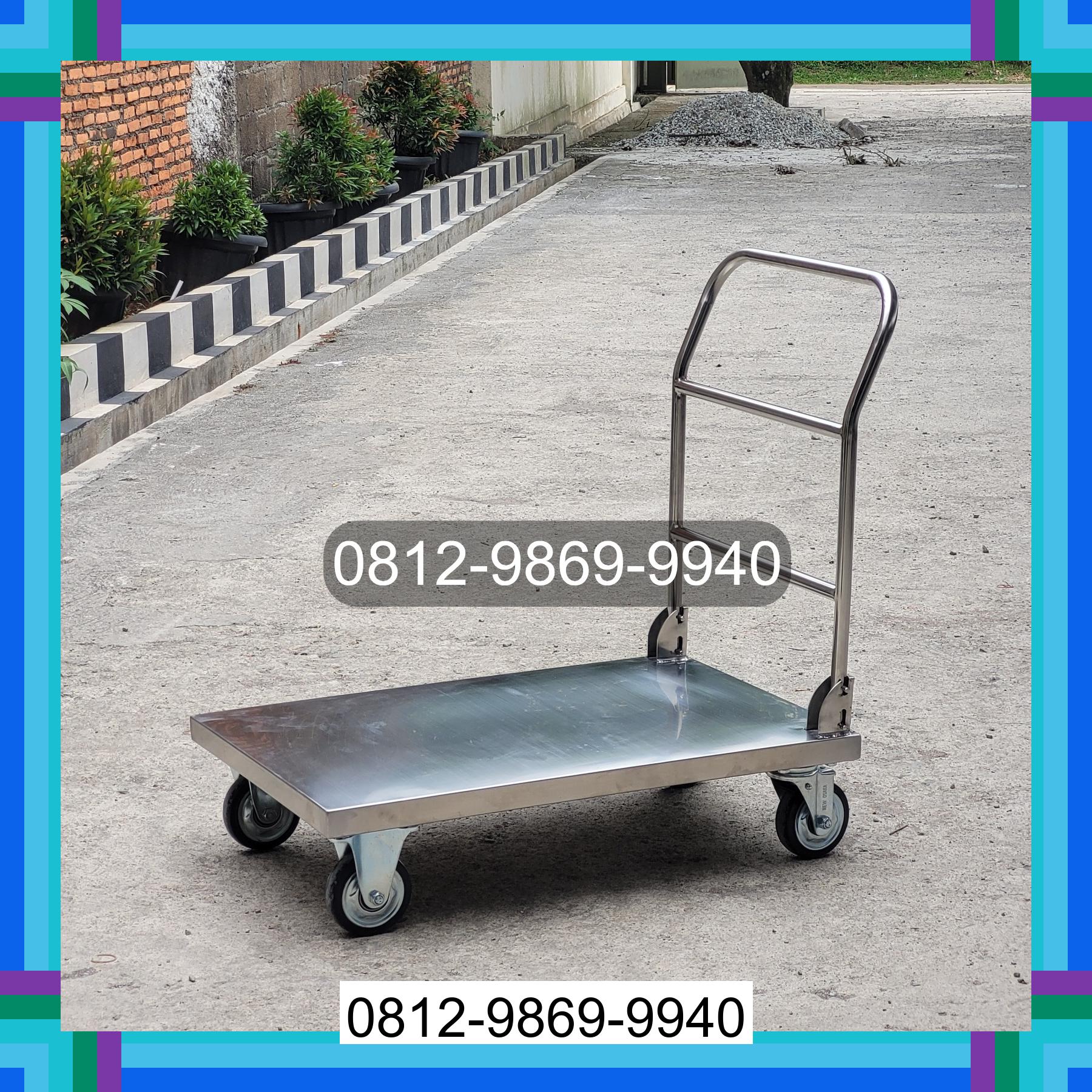 0812-9869-9940 Eksklusif, Jual Handtruck Hand Truck 500 kgg & 300 kg | Troli Barang | Troli lipat | Troli angkut Cisompet