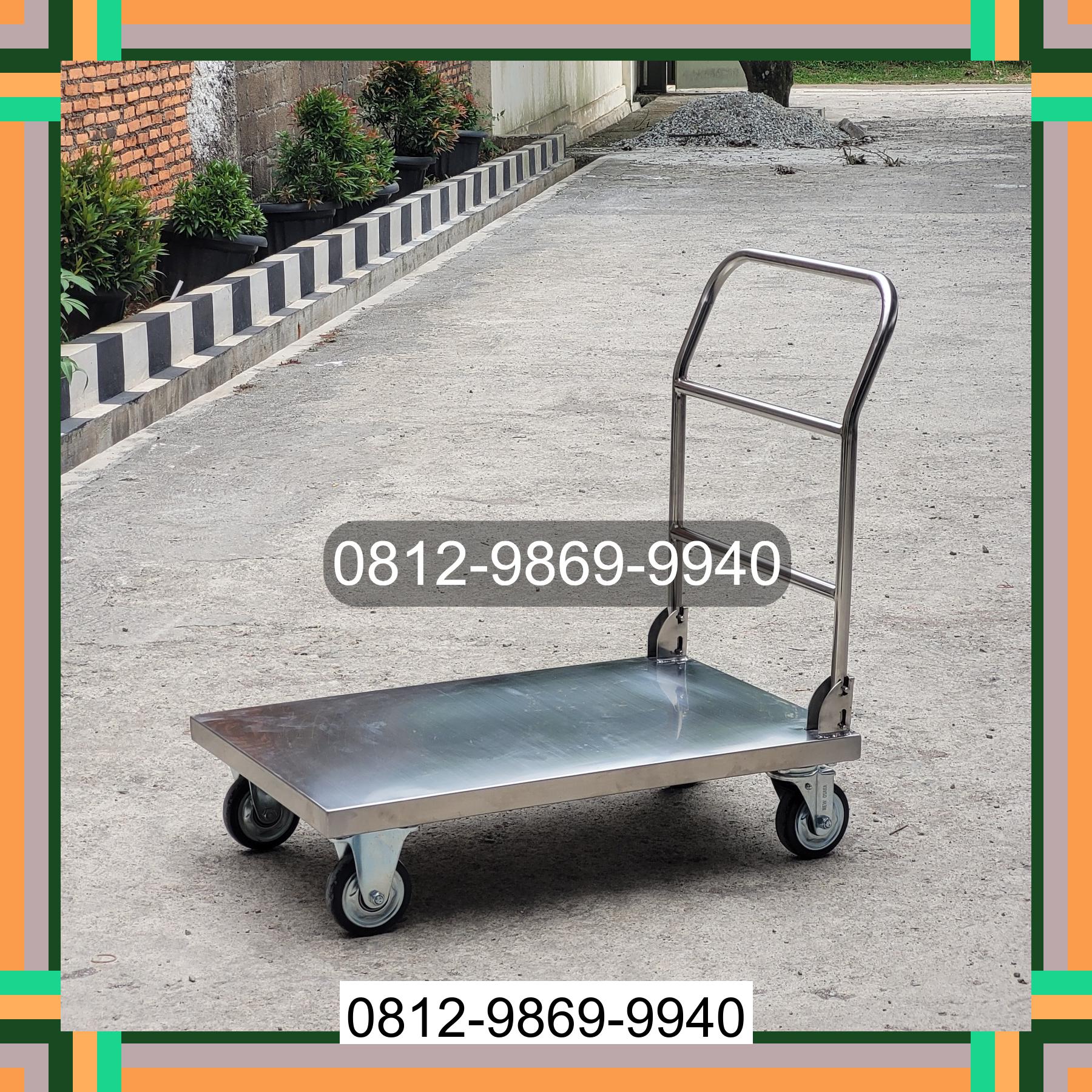 0812-9869-9940 Eksklusif, Jual Handtruck Hand Truck 500 kgg & 300 kg | Troli Barang | Troli lipat | Troli angkut Darul Aman
