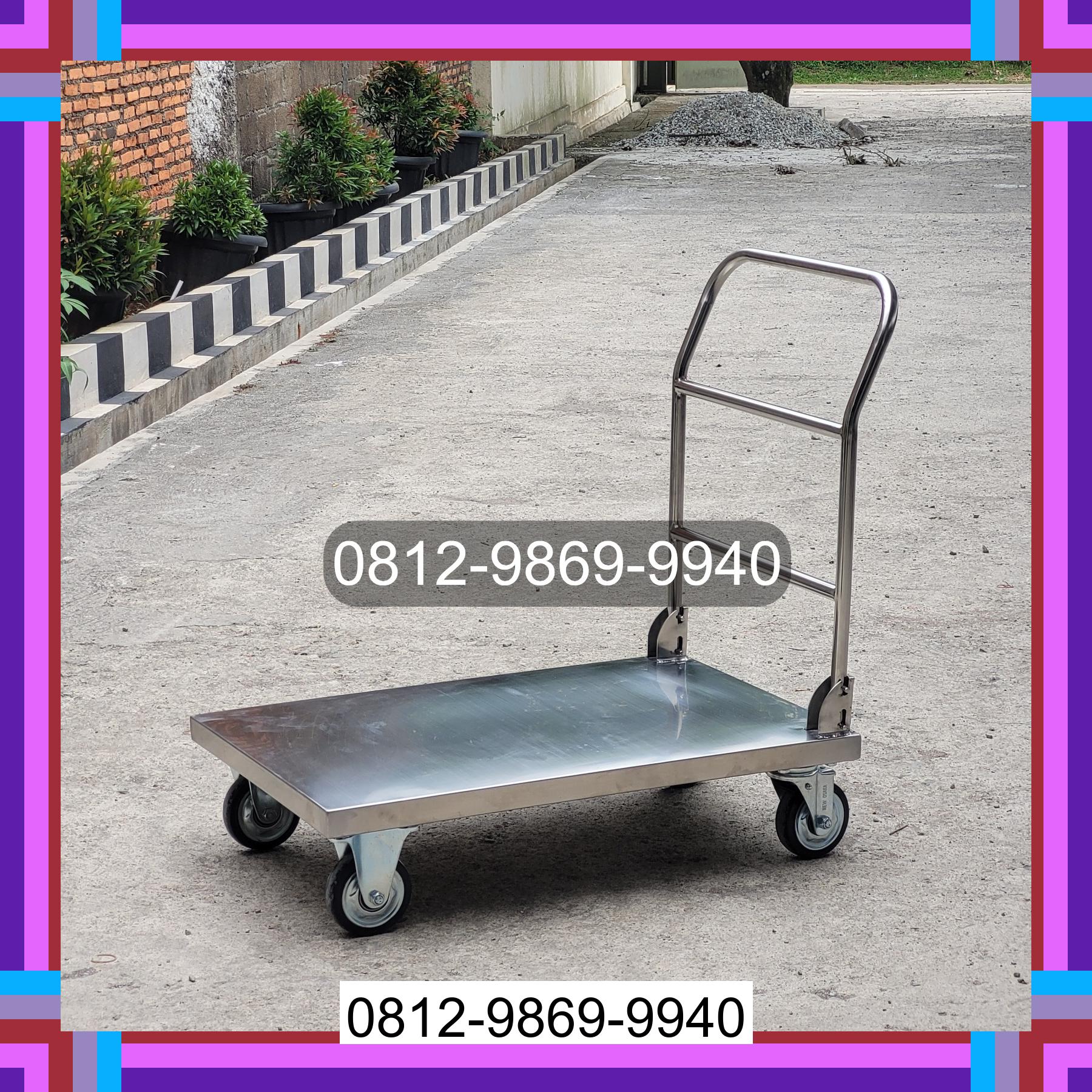 0812-9869-9940 Eksklusif, Jual Handtruck Hand Truck 500 kgg & 300 kg | Troli Barang | Troli lipat | Troli angkut Dua Boccoe