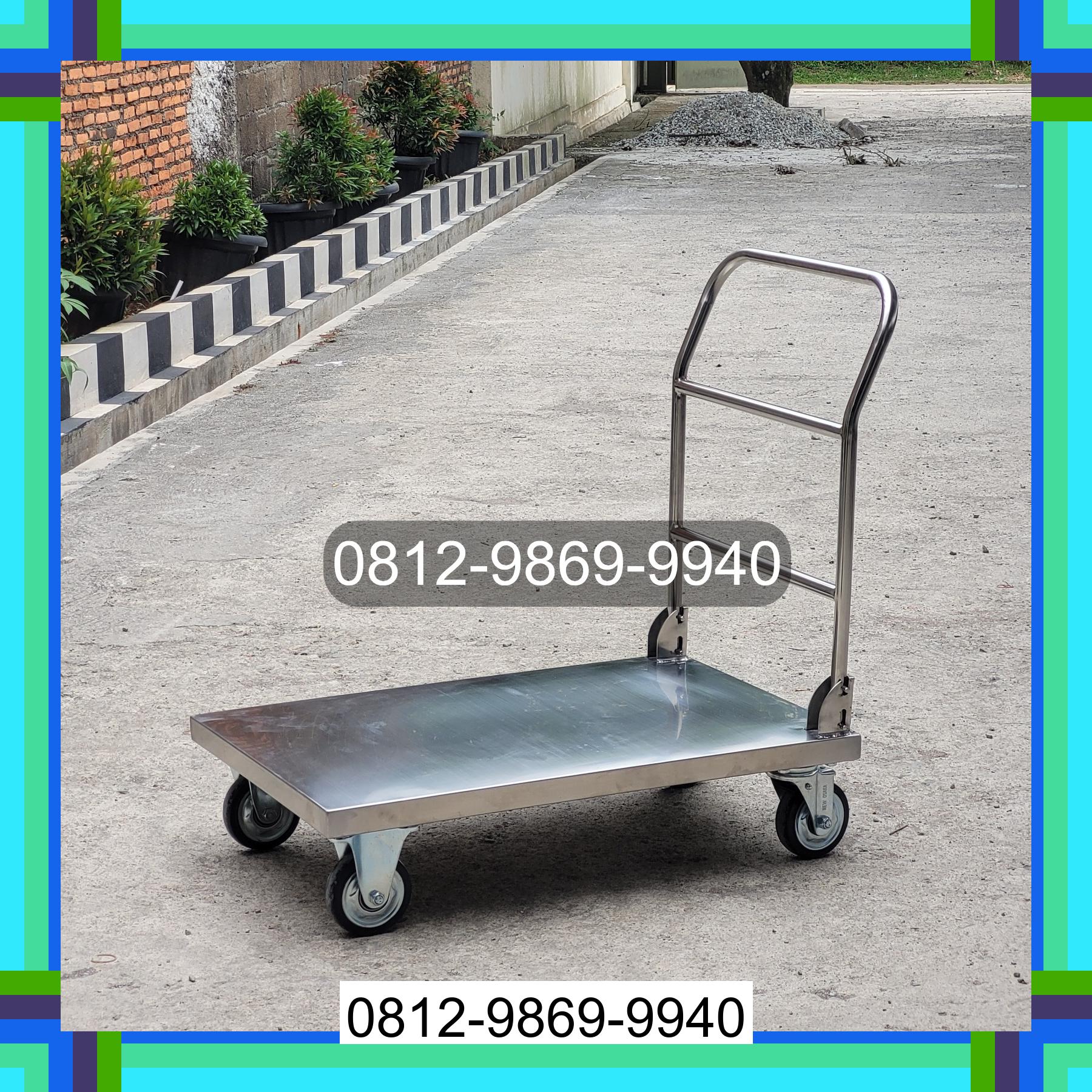 0812-9869-9940 Eksklusif, Jual Handtruck Hand Truck 500 kgg & 300 kg | Troli Barang | Troli lipat | Troli angkut Geureudong Pase
