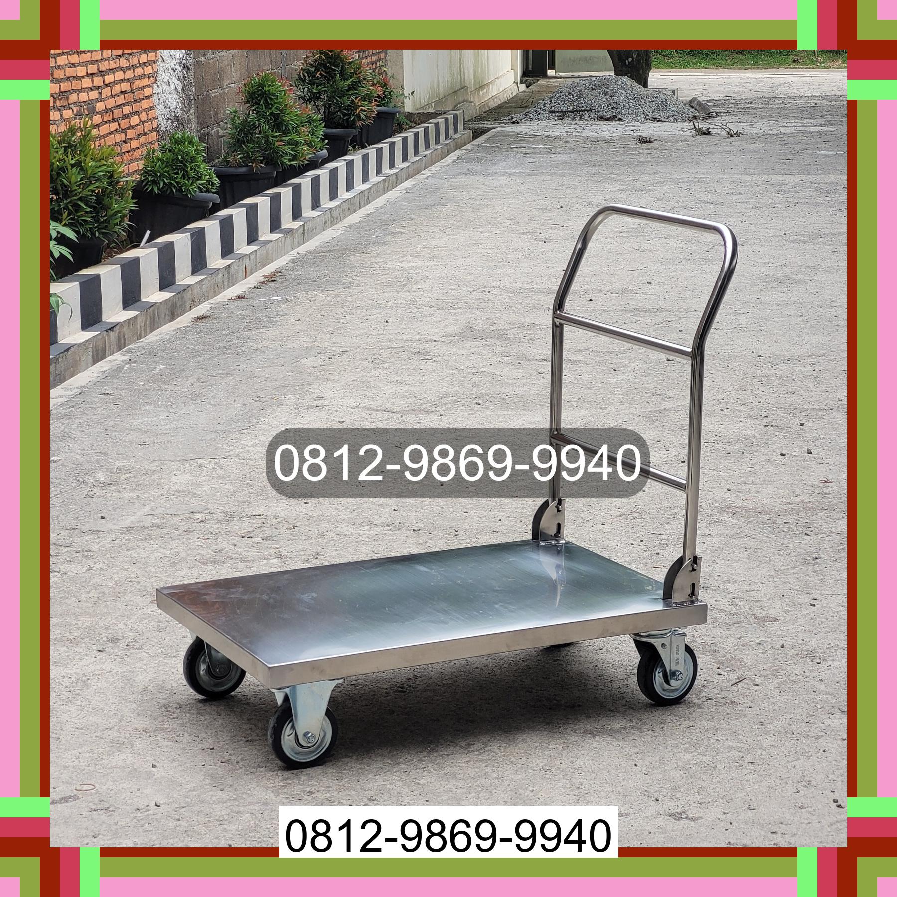 0812-9869-9940 Eksklusif, Jual Handtruck Hand Truck 500 kgg & 300 kg | Troli Barang | Troli lipat | Troli angkut Gunung Putri
