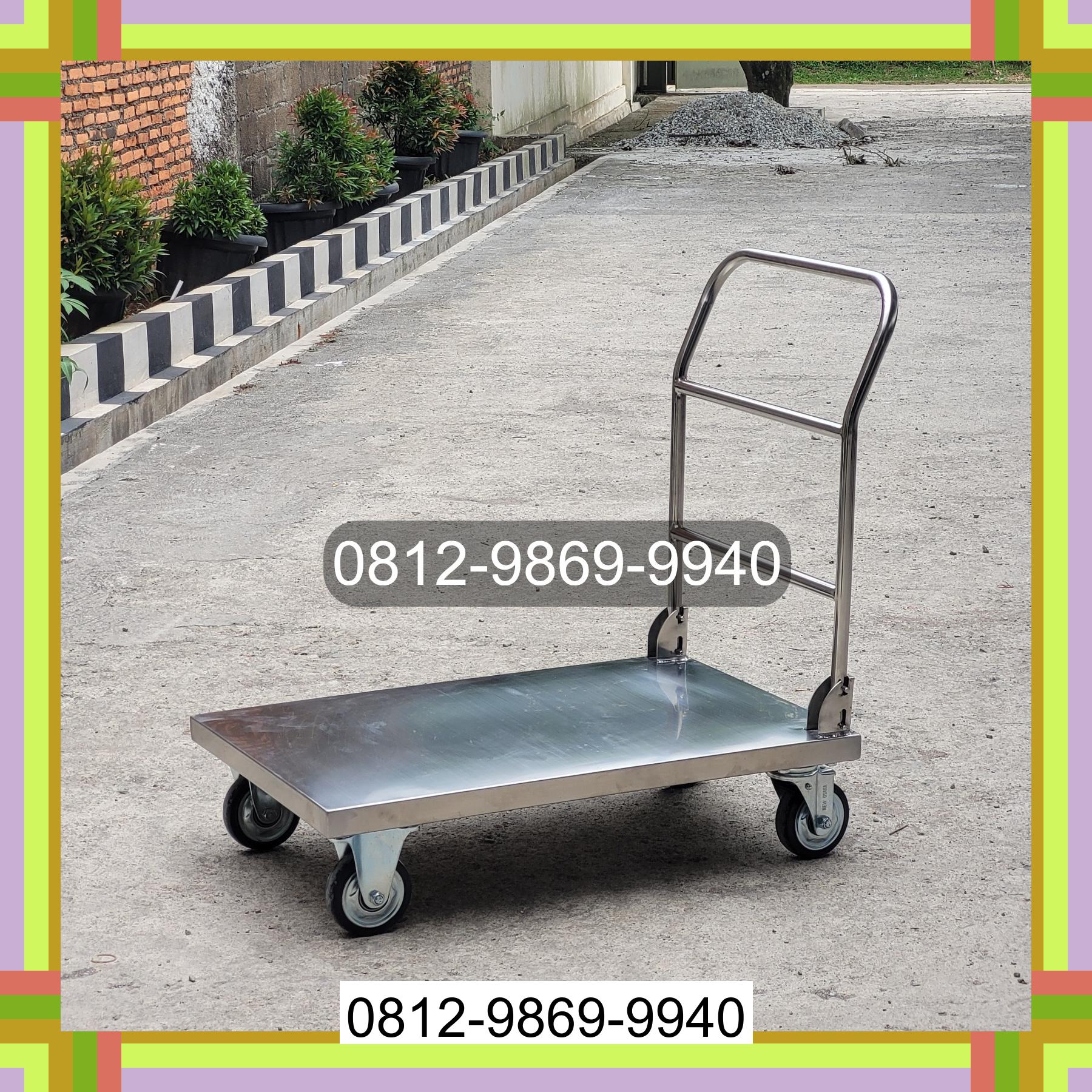 0812-9869-9940 Eksklusif, Jual Handtruck Hand Truck 500 kgg & 300 kg | Troli Barang | Troli lipat | Troli angkut Hamparan Perak