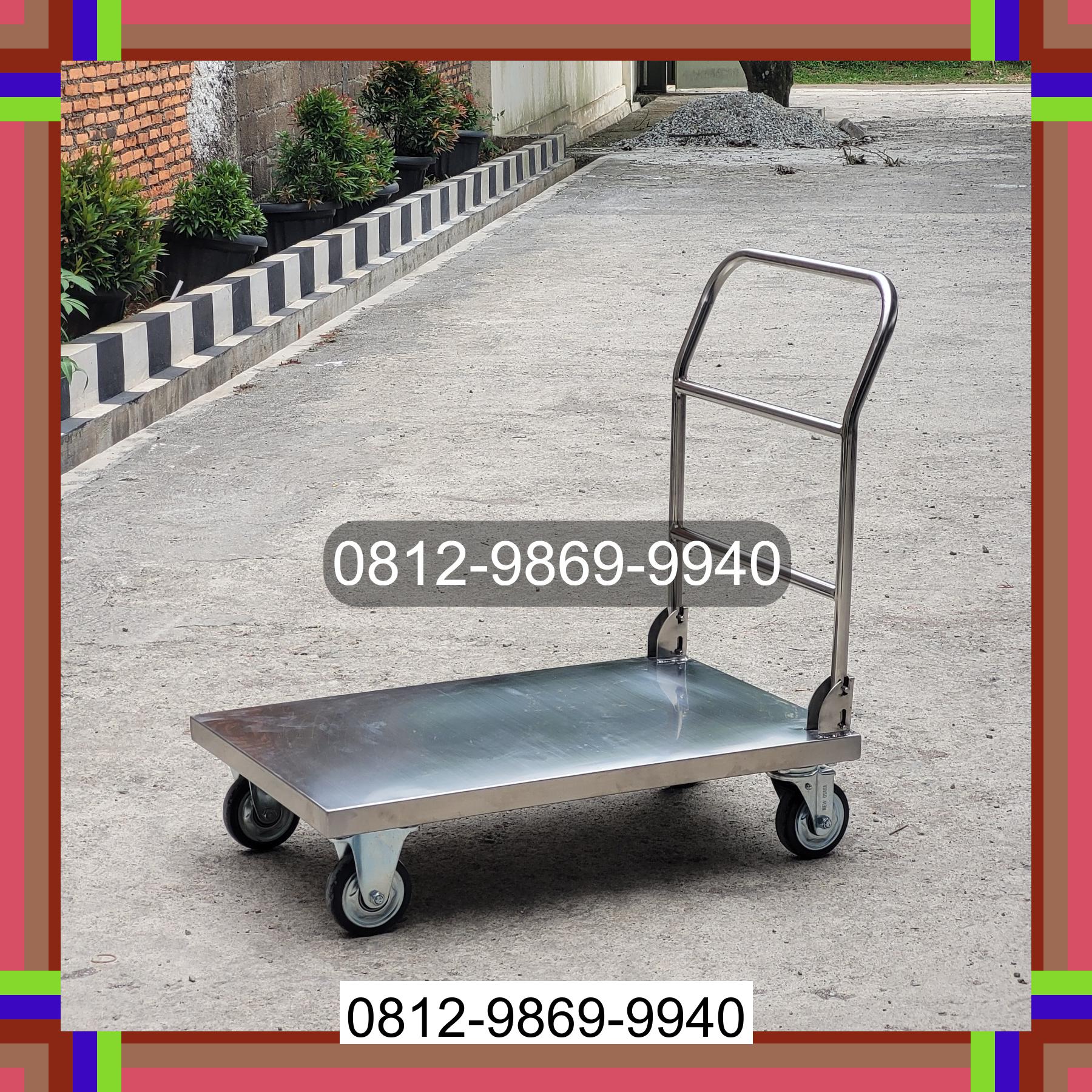 0812-9869-9940 Eksklusif, Jual Handtruck Hand Truck 500 kgg & 300 kg | Troli Barang | Troli lipat | Troli angkut Hibala