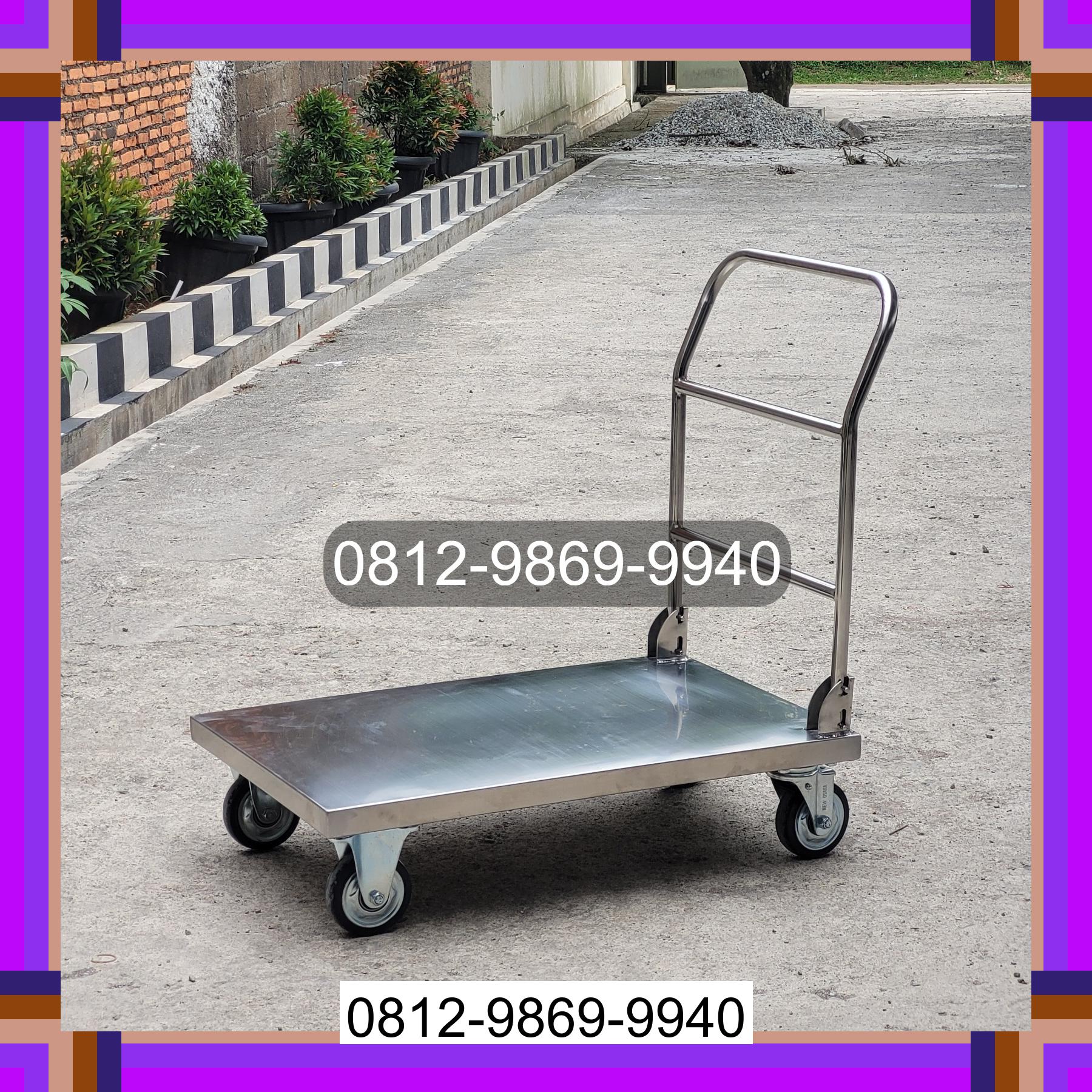 0812-9869-9940 Eksklusif, Jual Handtruck Hand Truck 500 kgg & 300 kg | Troli Barang | Troli lipat | Troli angkut Hinai