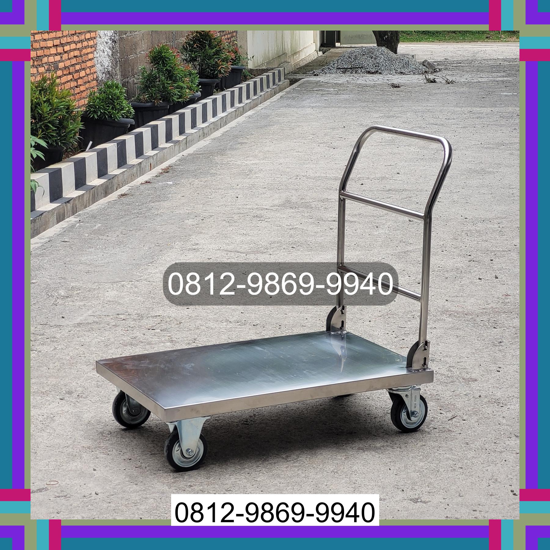 0812-9869-9940 Eksklusif, Jual Handtruck Hand Truck 500 kgg & 300 kg | Troli Barang | Troli lipat | Troli angkut Indragiri Hulu