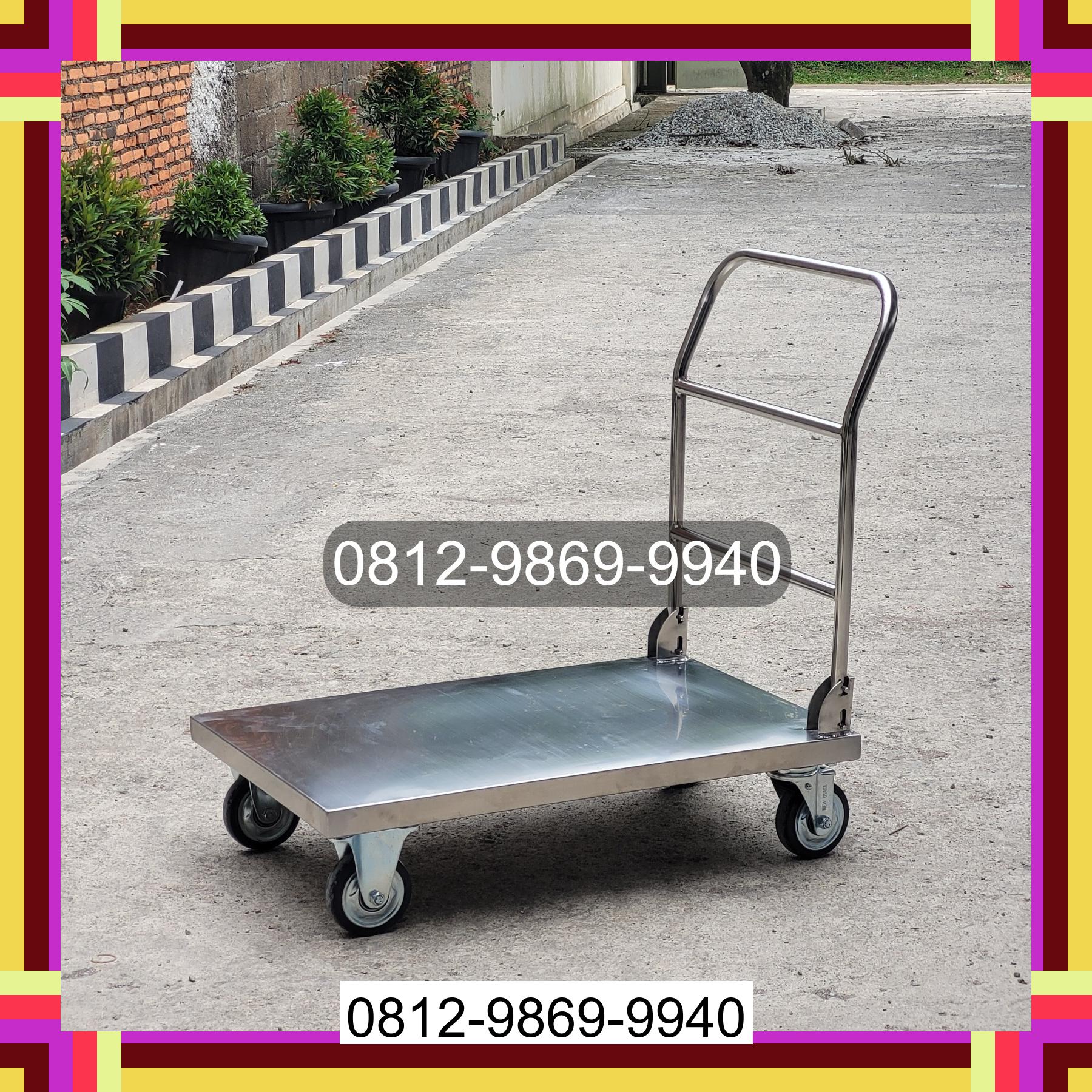 0812-9869-9940 Eksklusif, Jual Handtruck Hand Truck 500 kgg & 300 kg | Troli Barang | Troli lipat | Troli angkut Jatinom