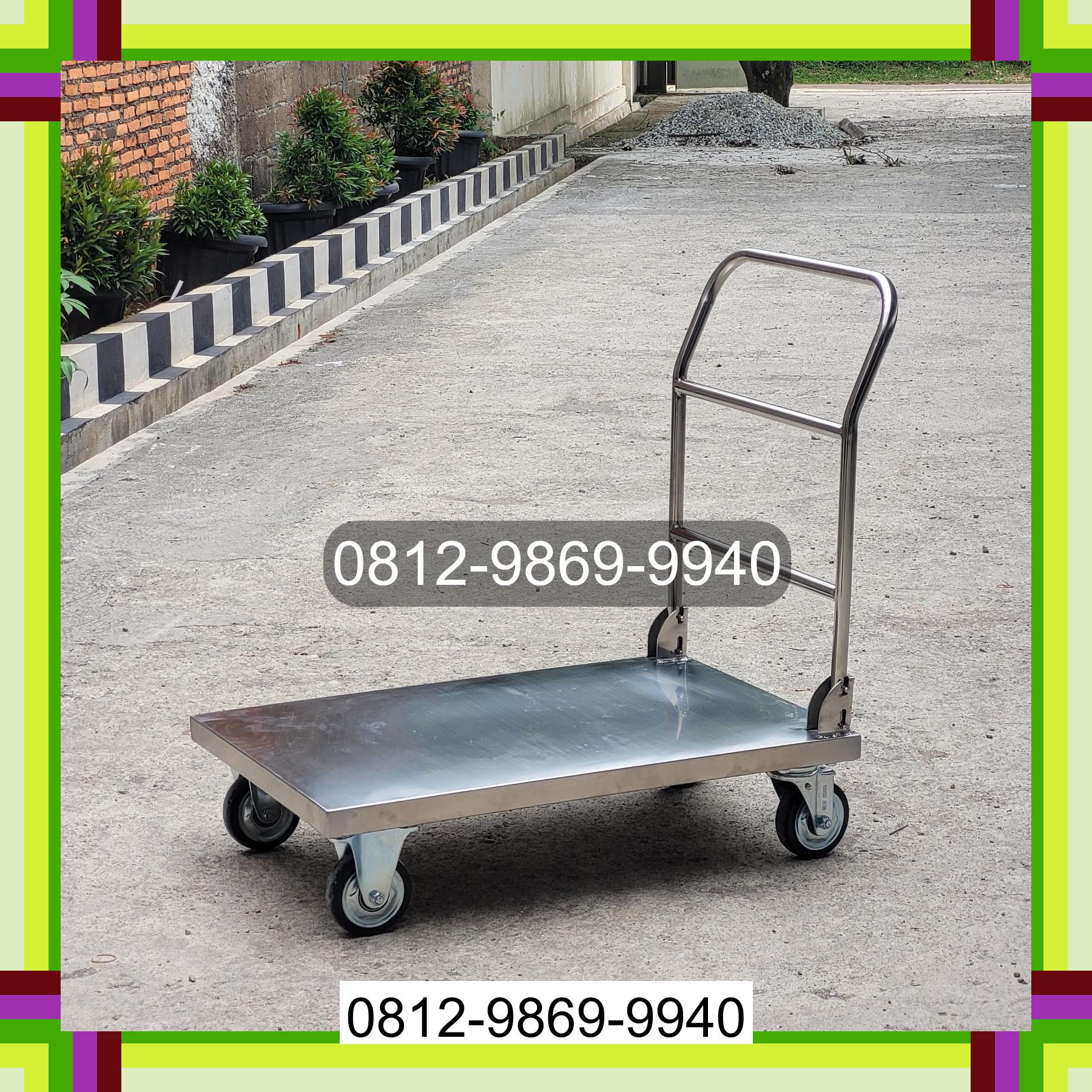 0812-9869-9940 Eksklusif, Jual Handtruck Hand Truck 500 kgg & 300 kg | Troli Barang | Troli lipat | Troli angkut Jepara