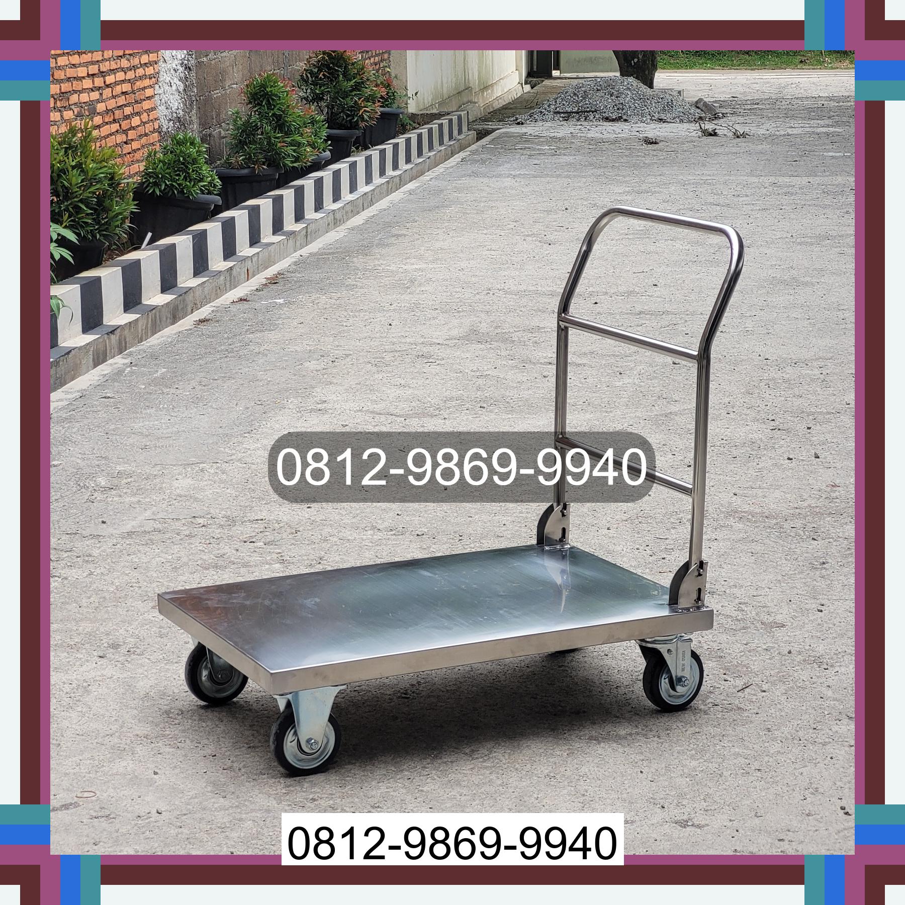 0812-9869-9940 Eksklusif, Jual Handtruck Hand Truck 500 kgg & 300 kg | Troli Barang | Troli lipat | Troli angkut Jonggol