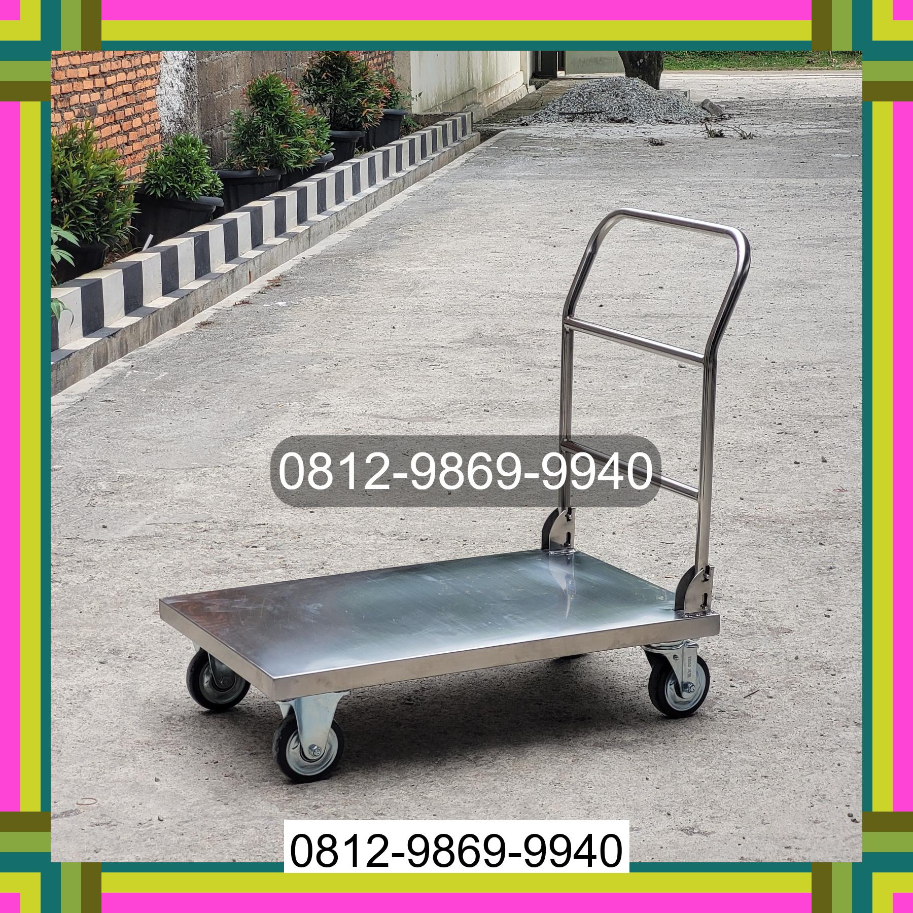 0812-9869-9940 Eksklusif, Jual Handtruck Hand Truck 500 kgg & 300 kg | Troli Barang | Troli lipat | Troli angkut Jorlang Hataran