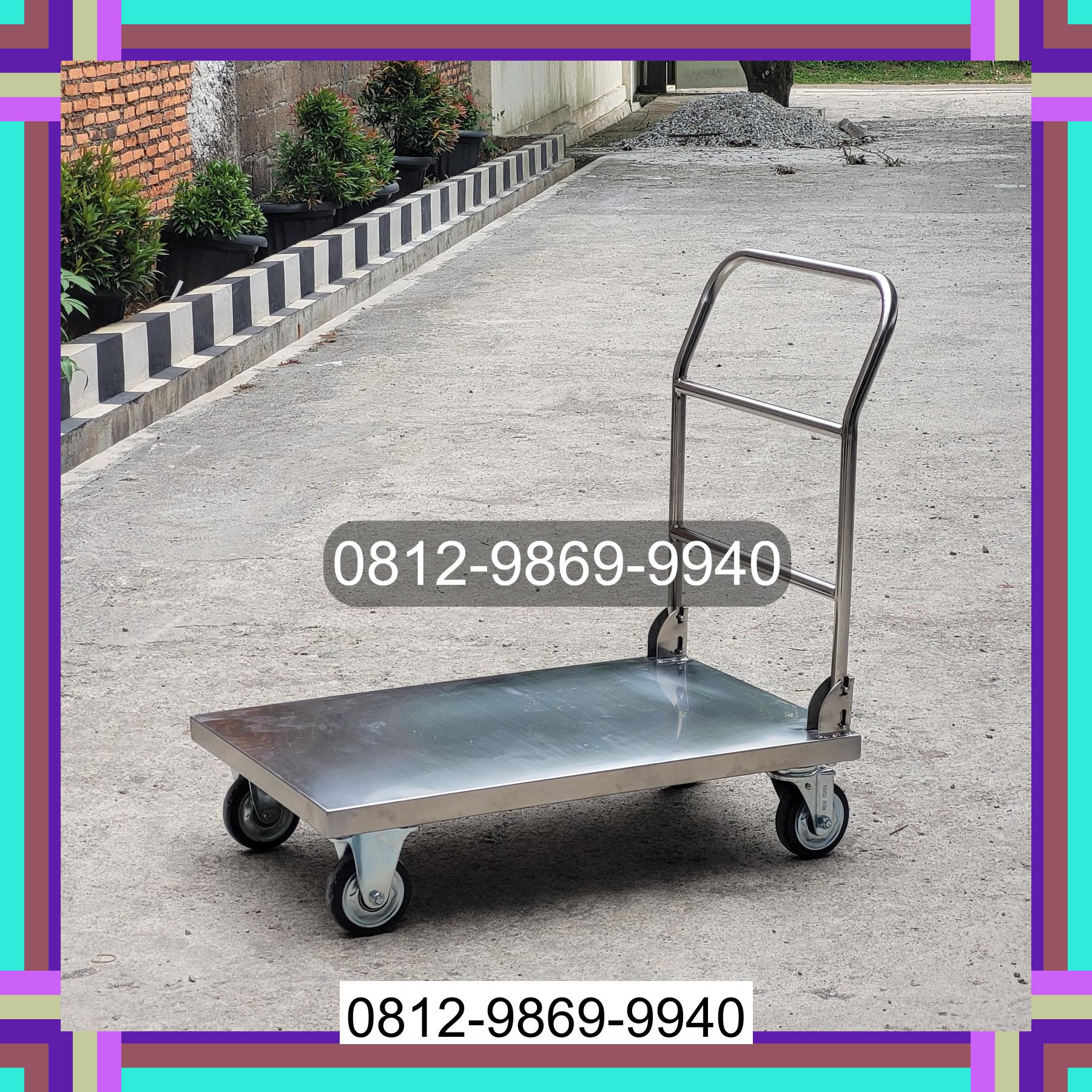 0812-9869-9940 Eksklusif, Jual Handtruck Hand Truck 500 kgg & 300 kg | Troli Barang | Troli lipat | Troli angkut Juli