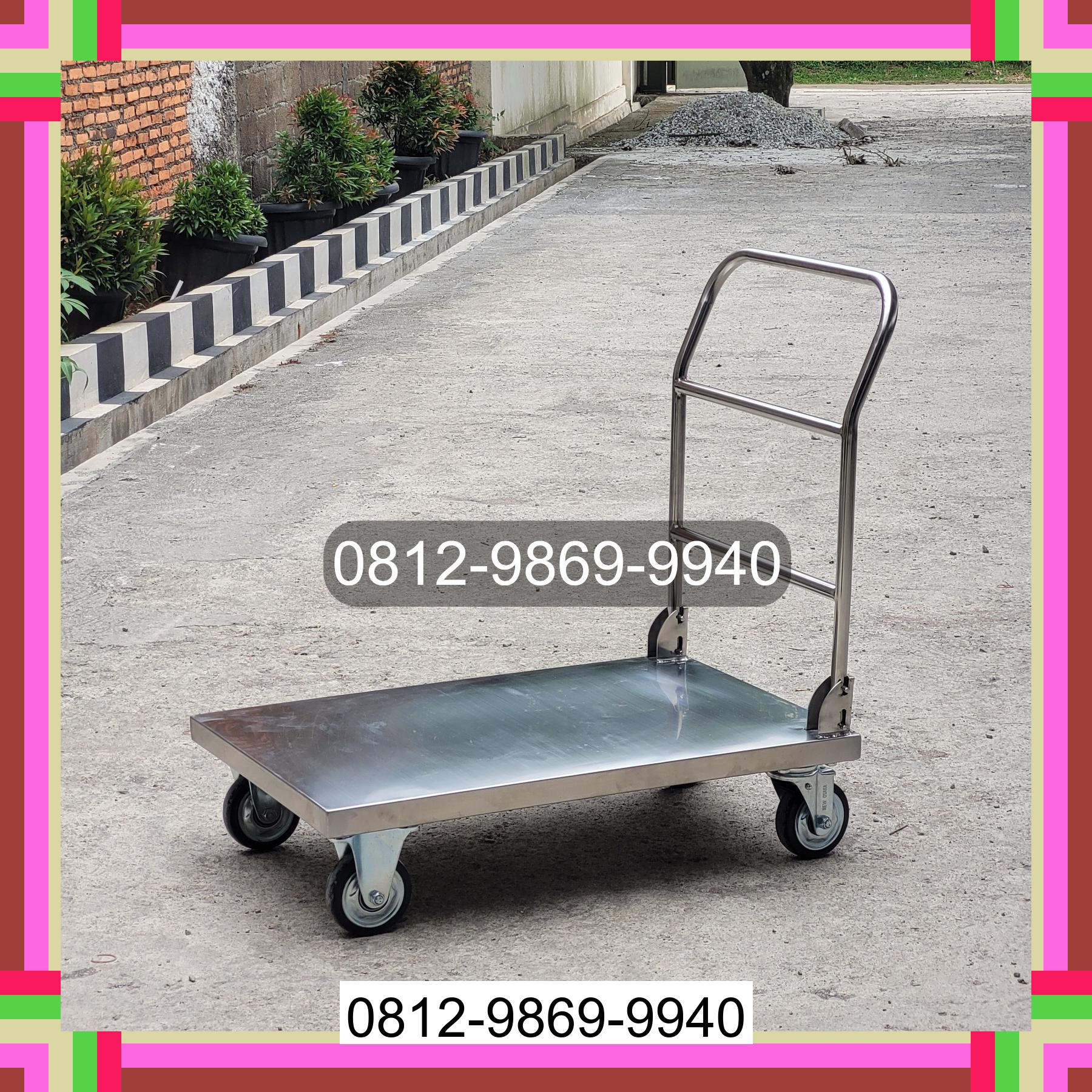 0812-9869-9940 Eksklusif, Jual Handtruck Hand Truck 500 kgg & 300 kg | Troli Barang | Troli lipat | Troli angkut Kapuas