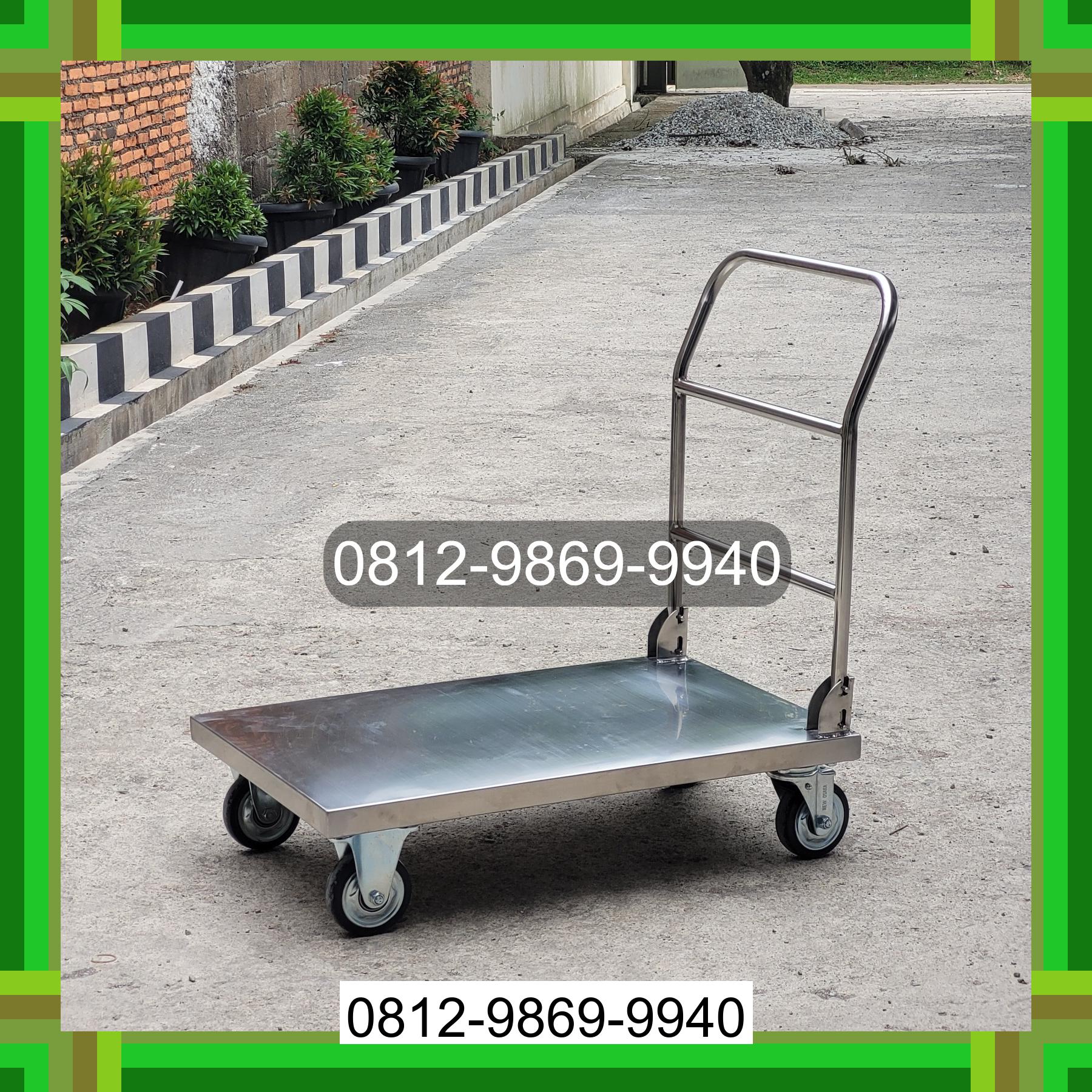 0812-9869-9940 Eksklusif, Jual Handtruck Hand Truck 500 kgg & 300 kg | Troli Barang | Troli lipat | Troli angkut Kertapati
