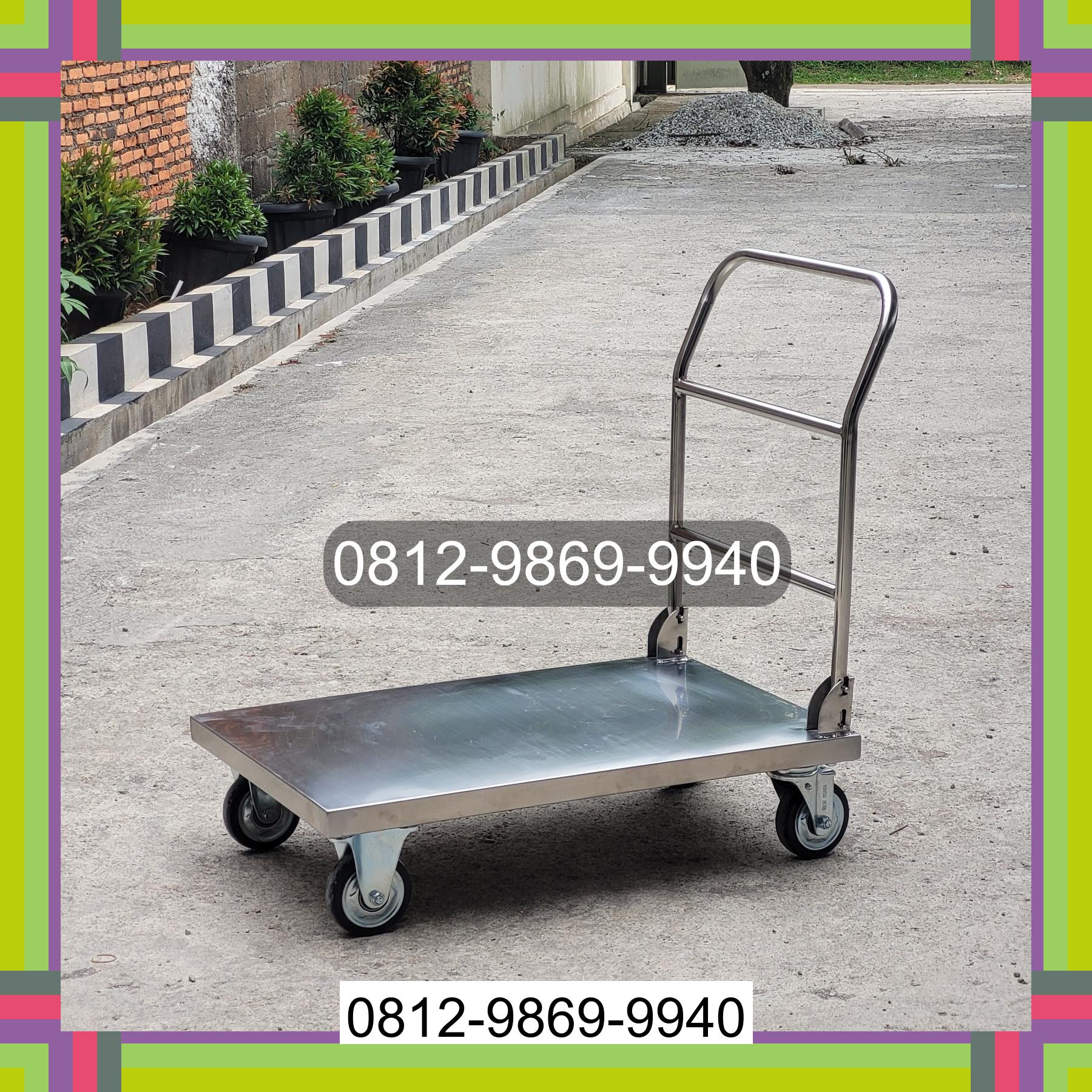 0812-9869-9940 Eksklusif, Jual Handtruck Hand Truck 500 kgg & 300 kg | Troli Barang | Troli lipat | Troli angkut Keumala