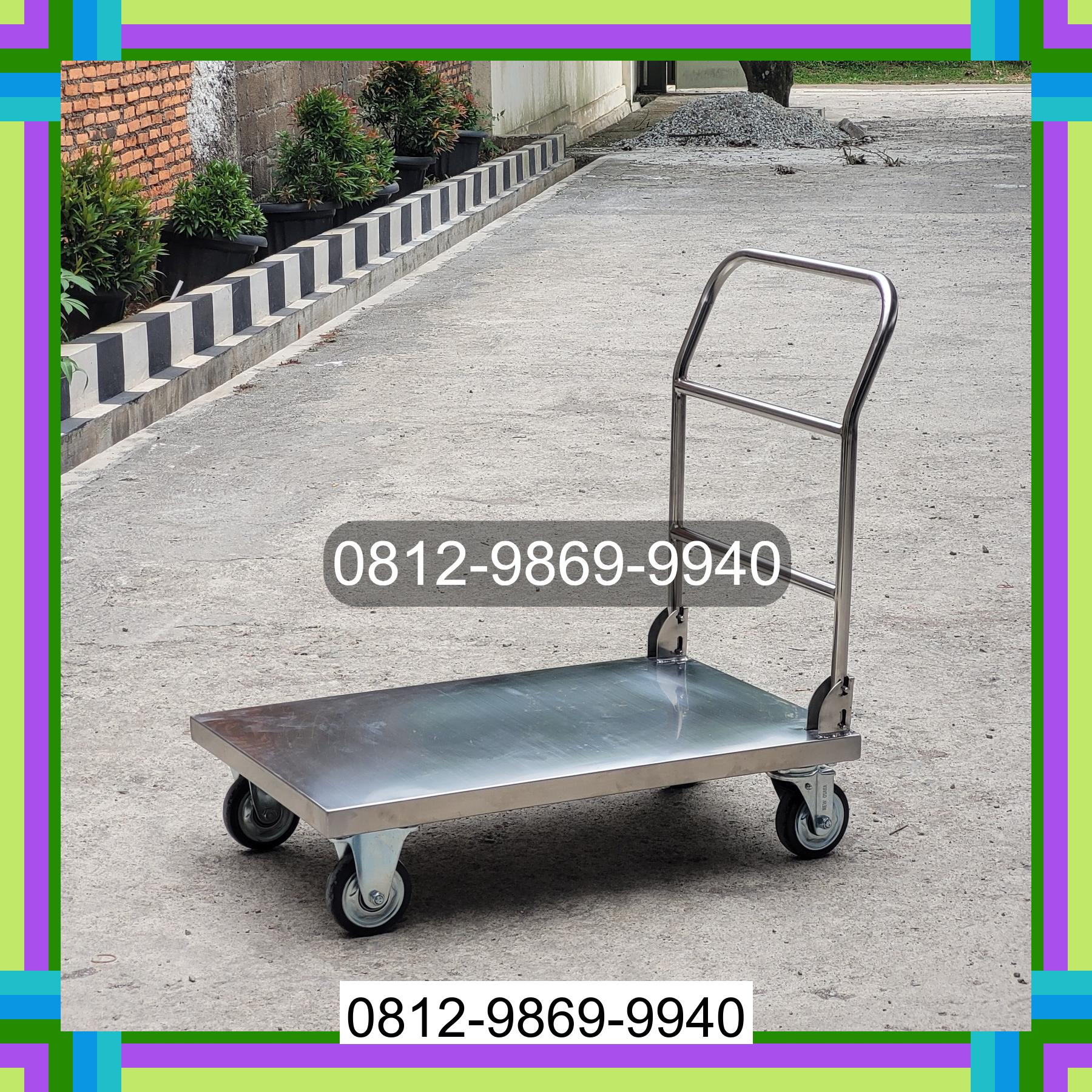 0812-9869-9940 Eksklusif, Jual Handtruck Hand Truck 500 kgg & 300 kg | Troli Barang | Troli lipat | Troli angkut Kolono