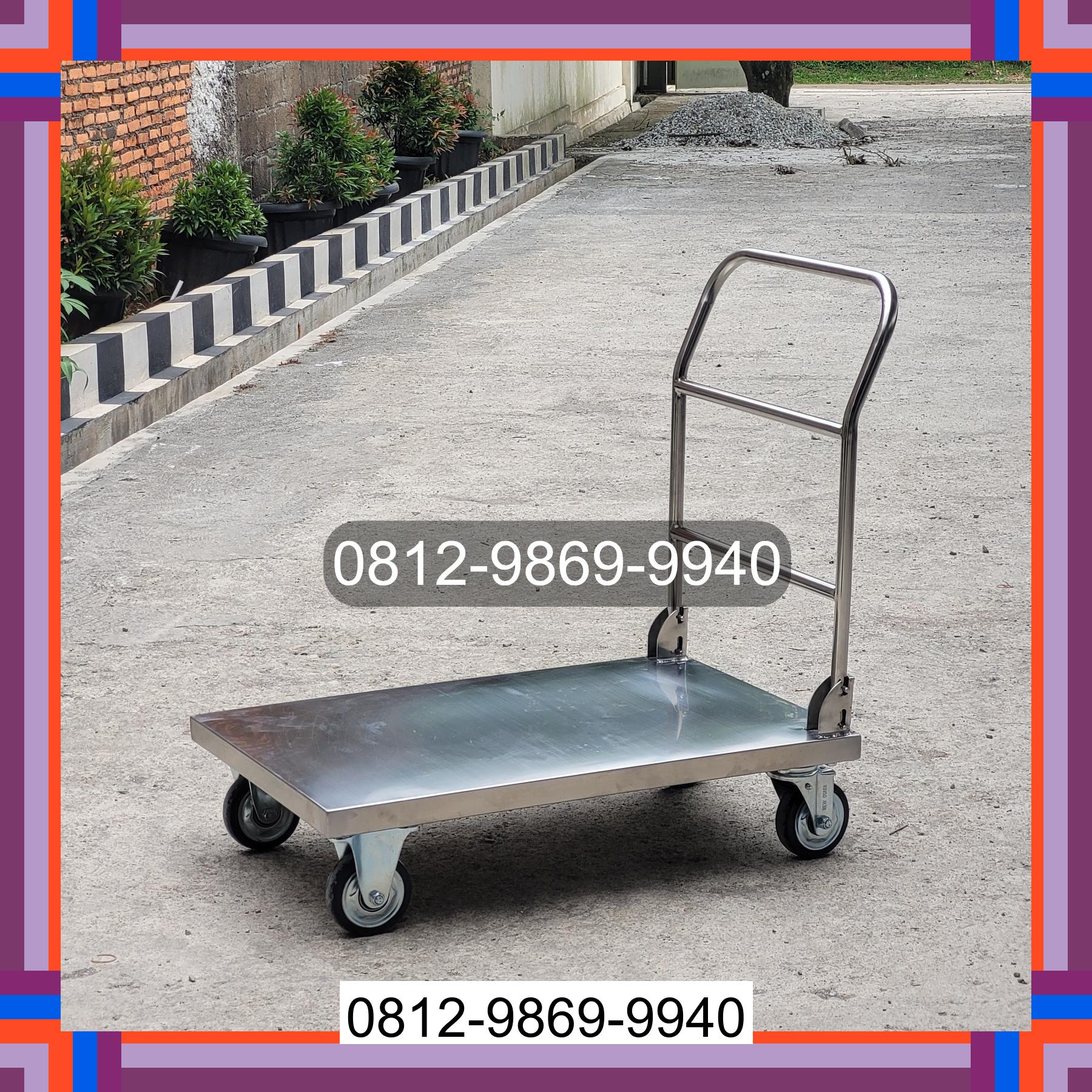 0812-9869-9940 Eksklusif, Jual Handtruck Hand Truck 500 kgg & 300 kg | Troli Barang | Troli lipat | Troli angkut Kotarih