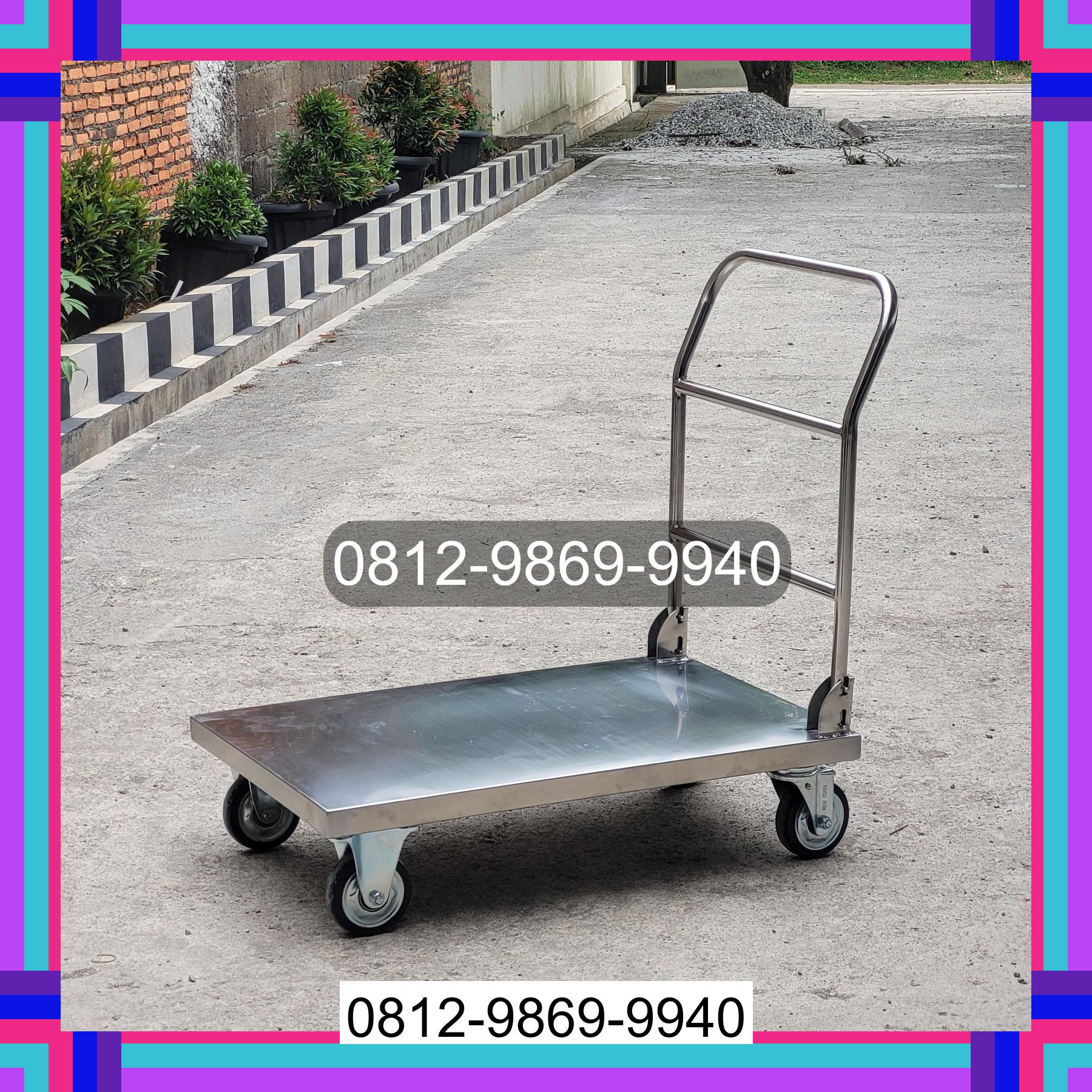 0812-9869-9940 Eksklusif, Jual Handtruck Hand Truck 500 kgg & 300 kg | Troli Barang | Troli lipat | Troli angkut Lempuing