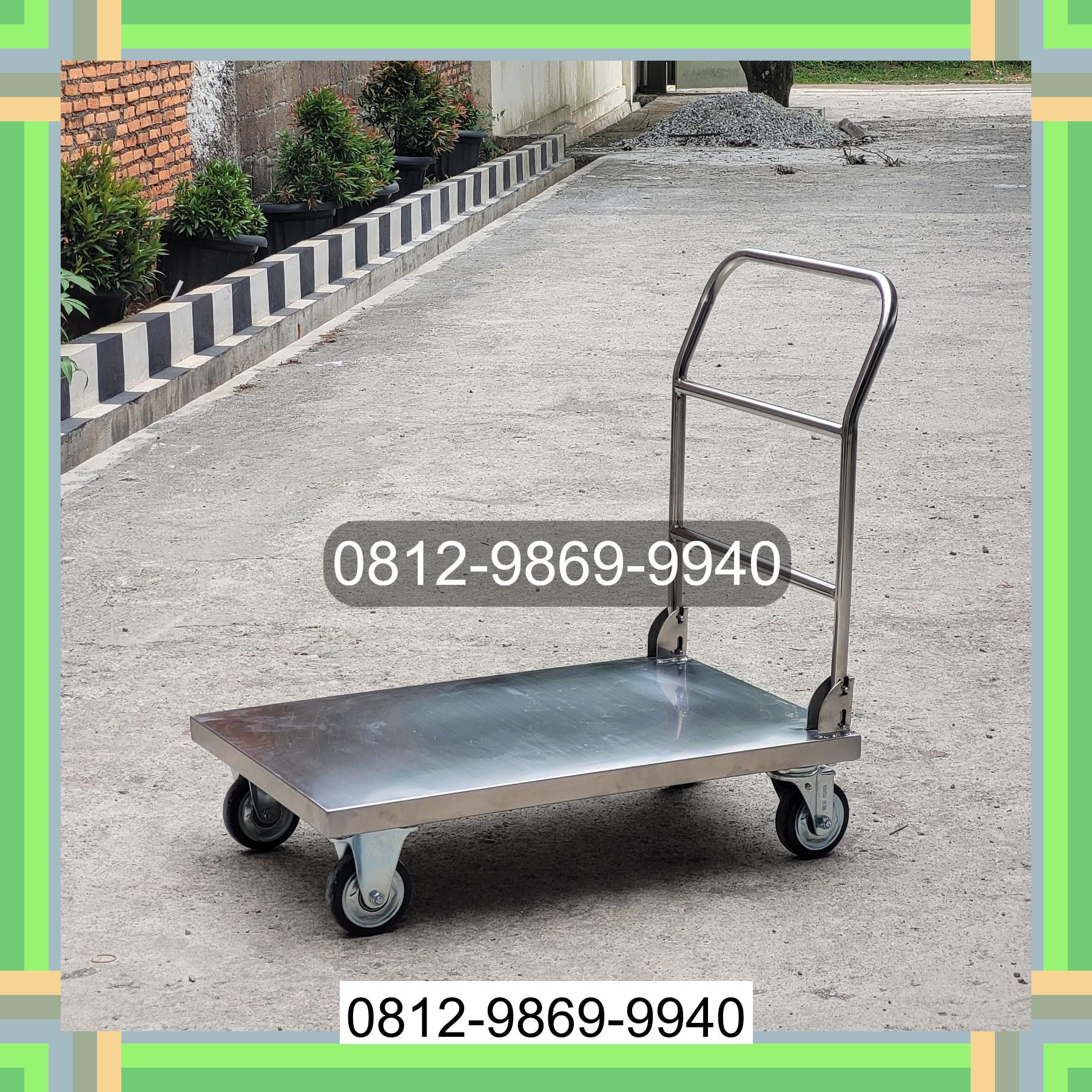 0812-9869-9940 Eksklusif, Jual Handtruck Hand Truck 500 kgg & 300 kg | Troli Barang | Troli lipat | Troli angkut Mahakam Hulu