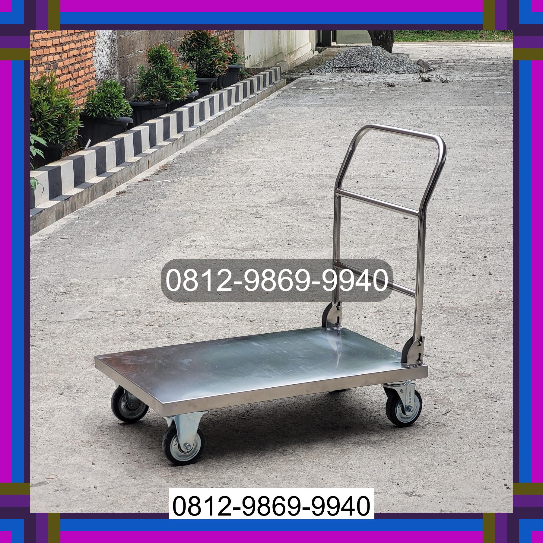 0812-9869-9940 Eksklusif, Jual Handtruck Hand Truck 500 kgg & 300 kg | Troli Barang | Troli lipat | Troli angkut Muaro Jambi