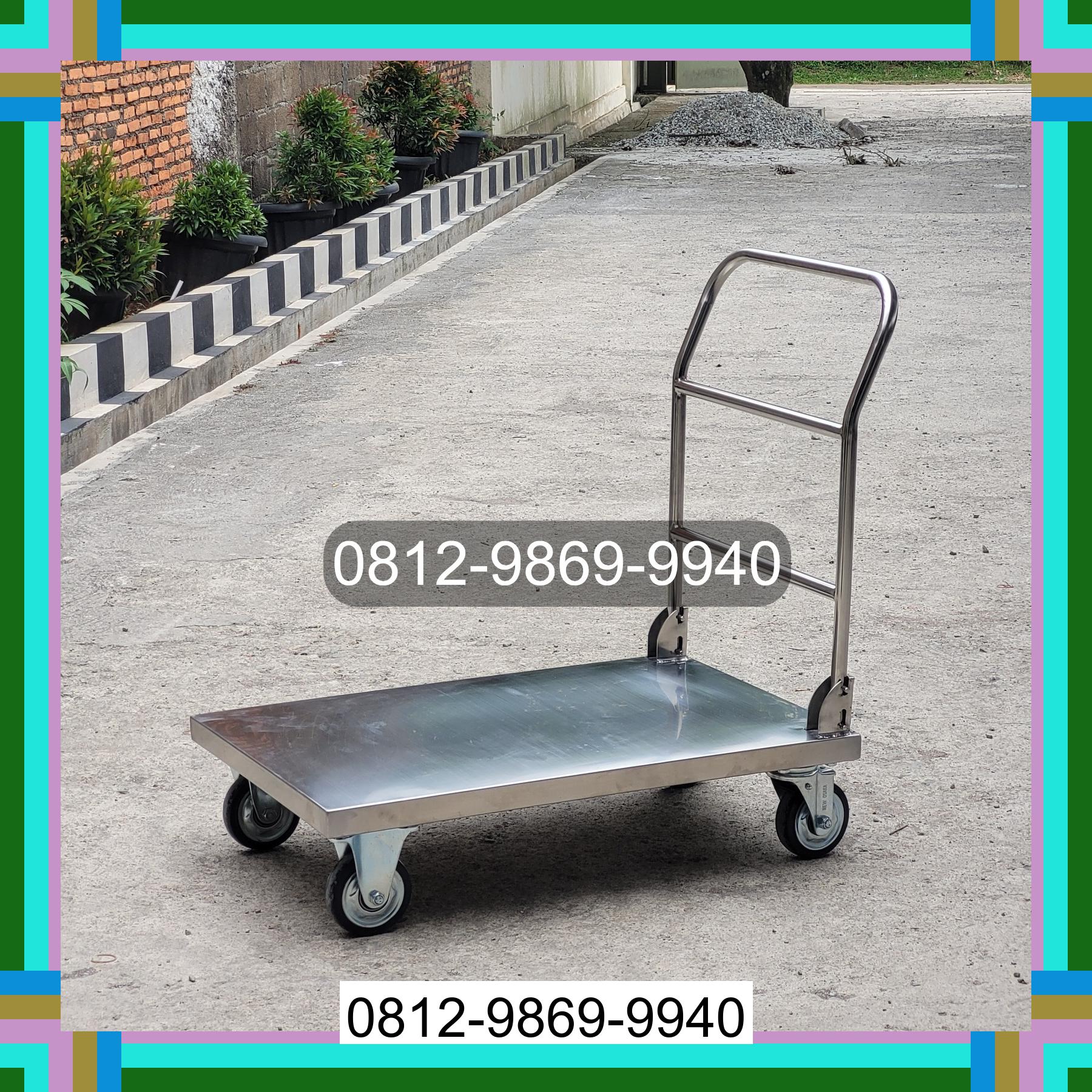 0812-9869-9940 Eksklusif, Jual Handtruck Hand Truck 500 kgg & 300 kg | Troli Barang | Troli lipat | Troli angkut Oudate