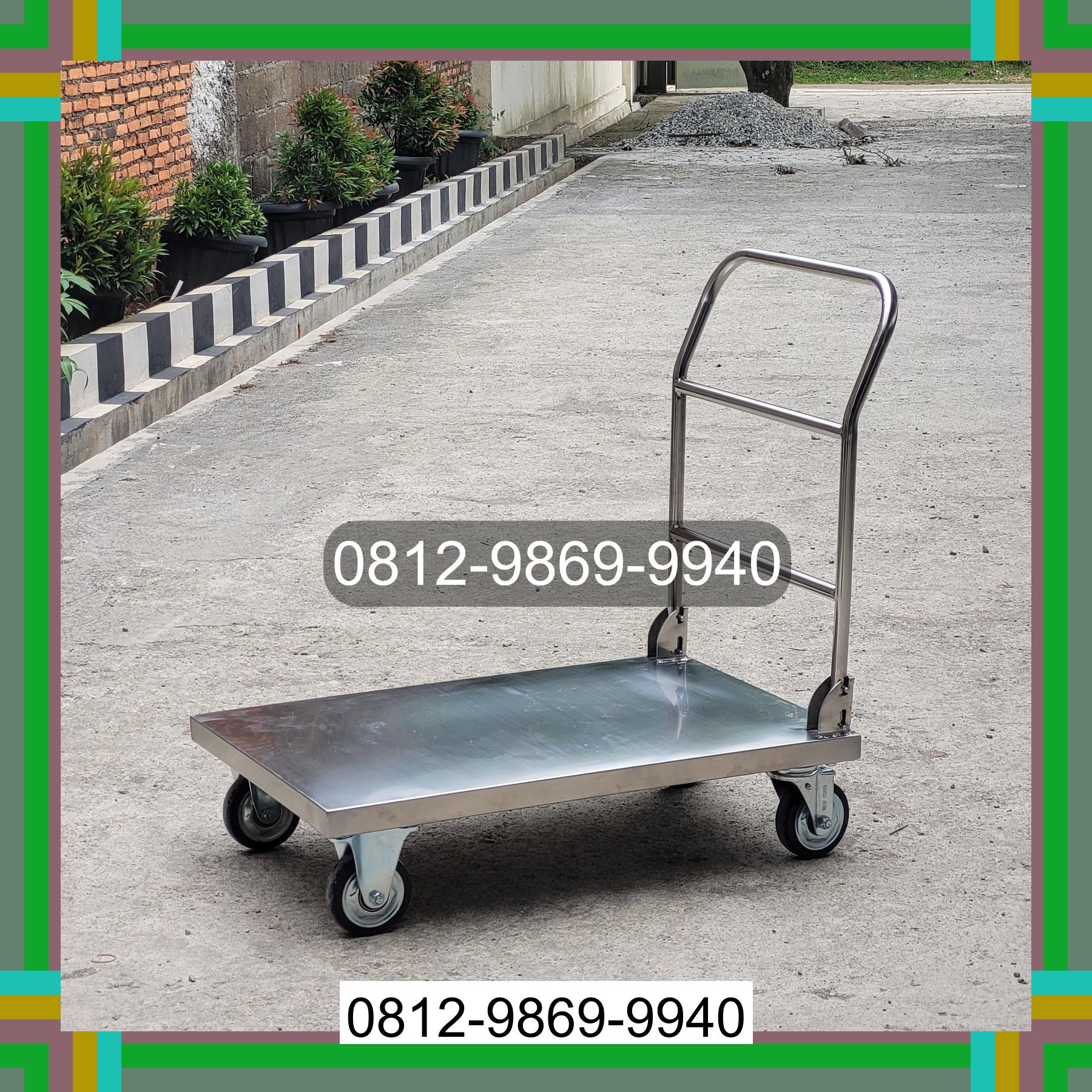 0812-9869-9940 Eksklusif, Jual Handtruck Hand Truck 500 kgg & 300 kg | Troli Barang | Troli lipat | Troli angkut Padang Bolak
