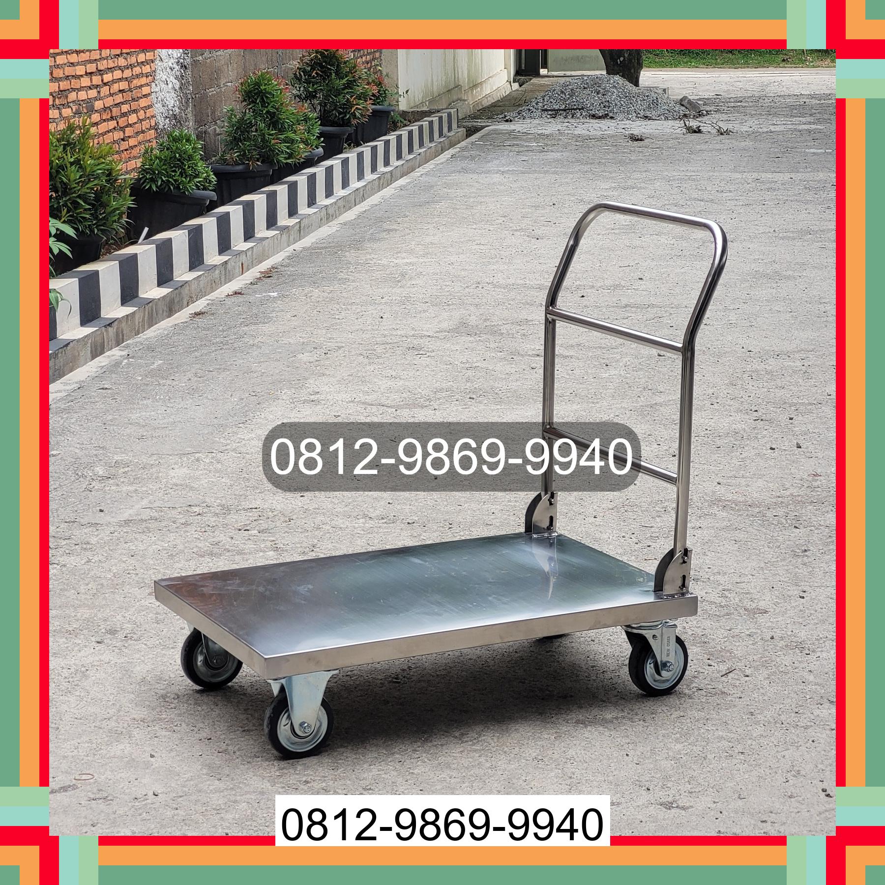 0812-9869-9940 Eksklusif, Jual Handtruck Hand Truck 500 kgg & 300 kg | Troli Barang | Troli lipat | Troli angkut Panyabungan Utara