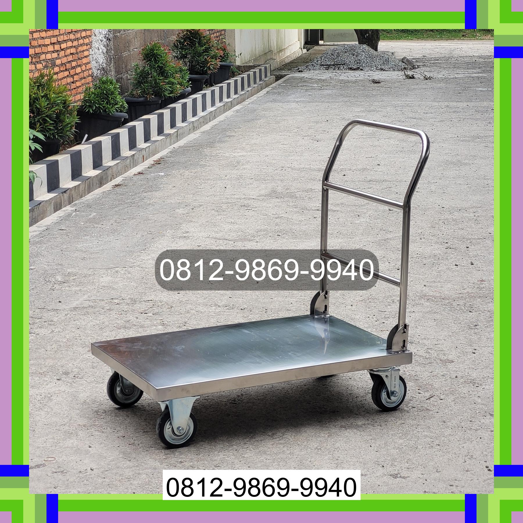 0812-9869-9940 Eksklusif, Jual Handtruck Hand Truck 500 kgg & 300 kg | Troli Barang | Troli lipat | Troli angkut Pasie Raya