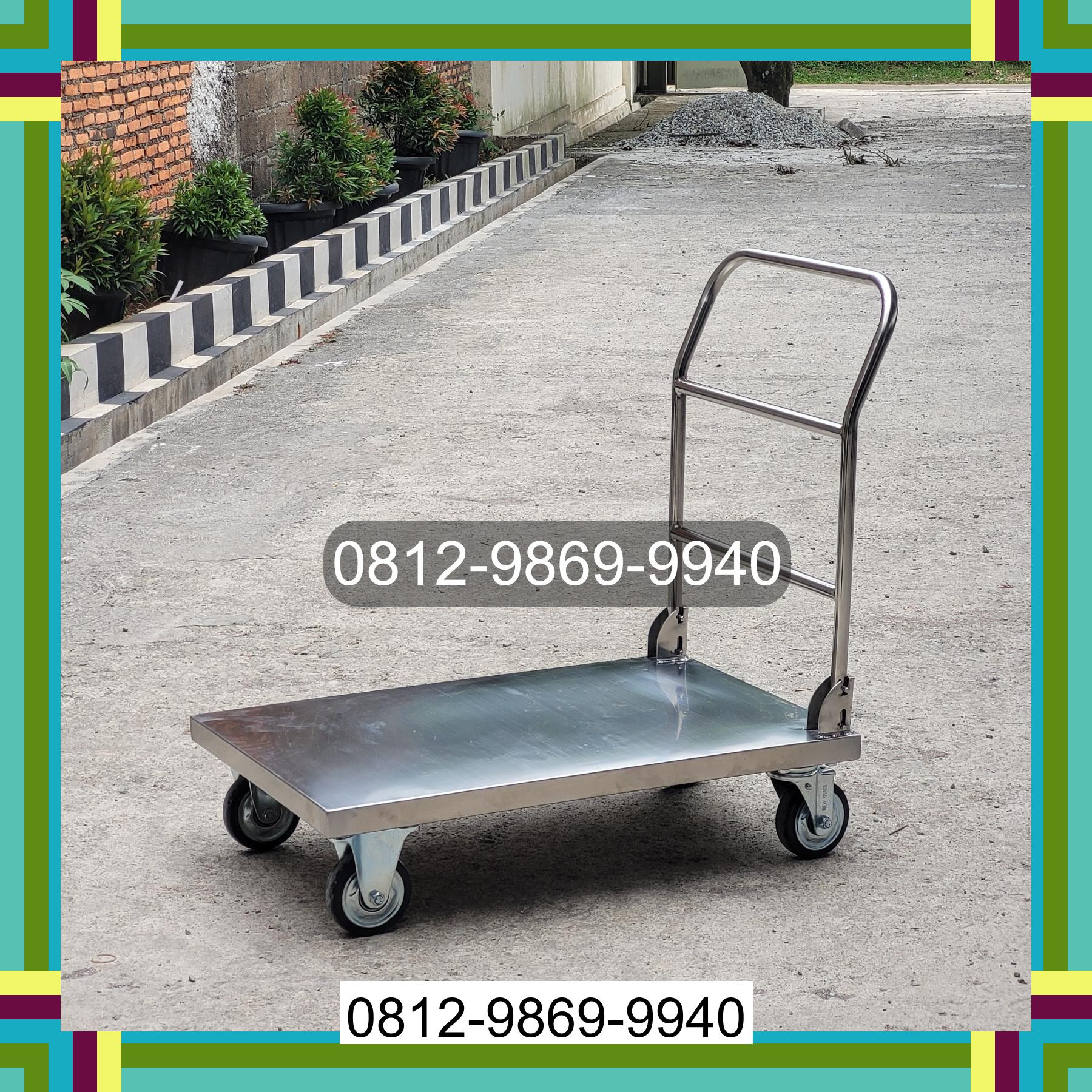 0812-9869-9940 Eksklusif, Jual Handtruck Hand Truck 500 kgg & 300 kg | Troli Barang | Troli lipat | Troli angkut Pasilambena