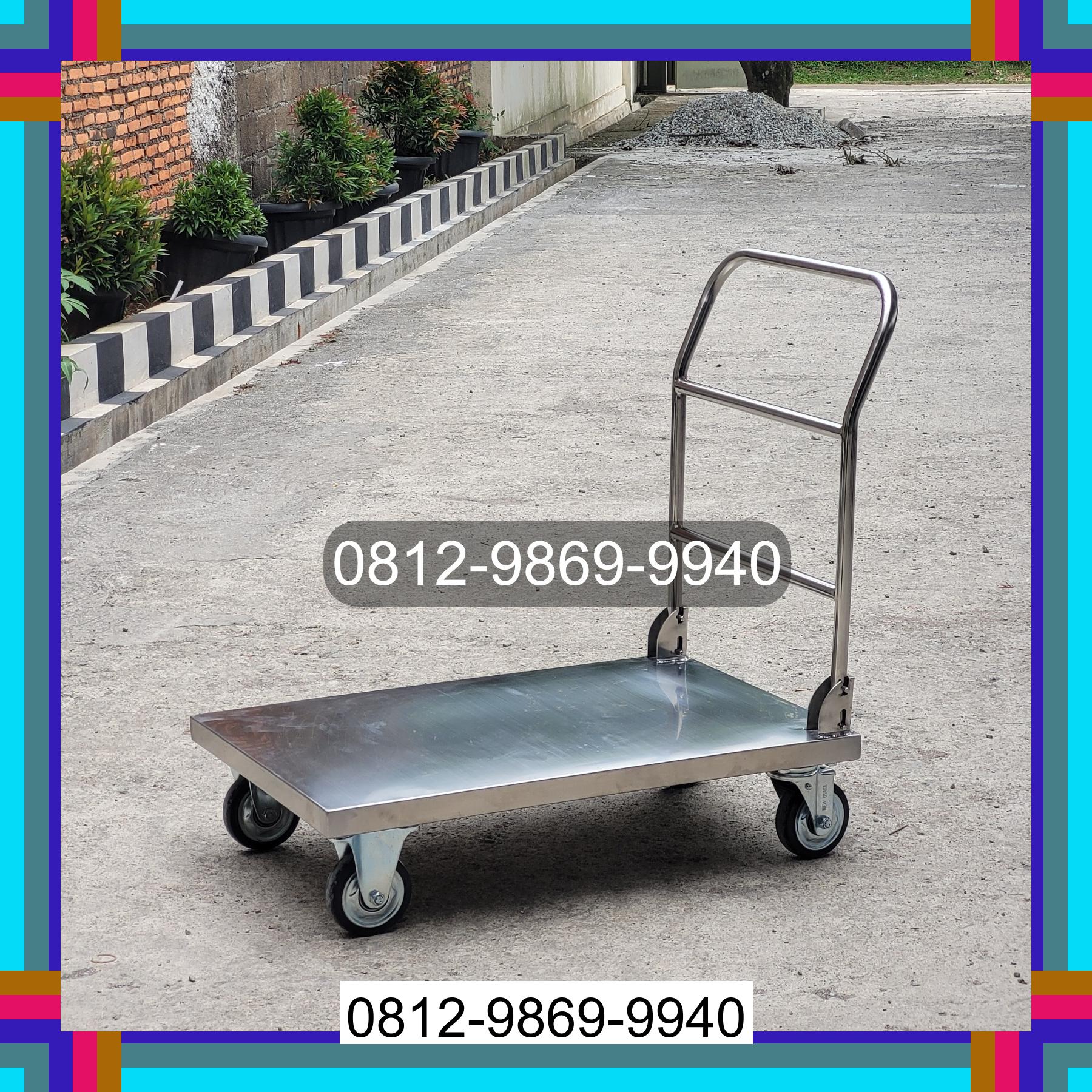 0812-9869-9940 Eksklusif, Jual Handtruck Hand Truck 500 kgg & 300 kg | Troli Barang | Troli lipat | Troli angkut Pasuruan