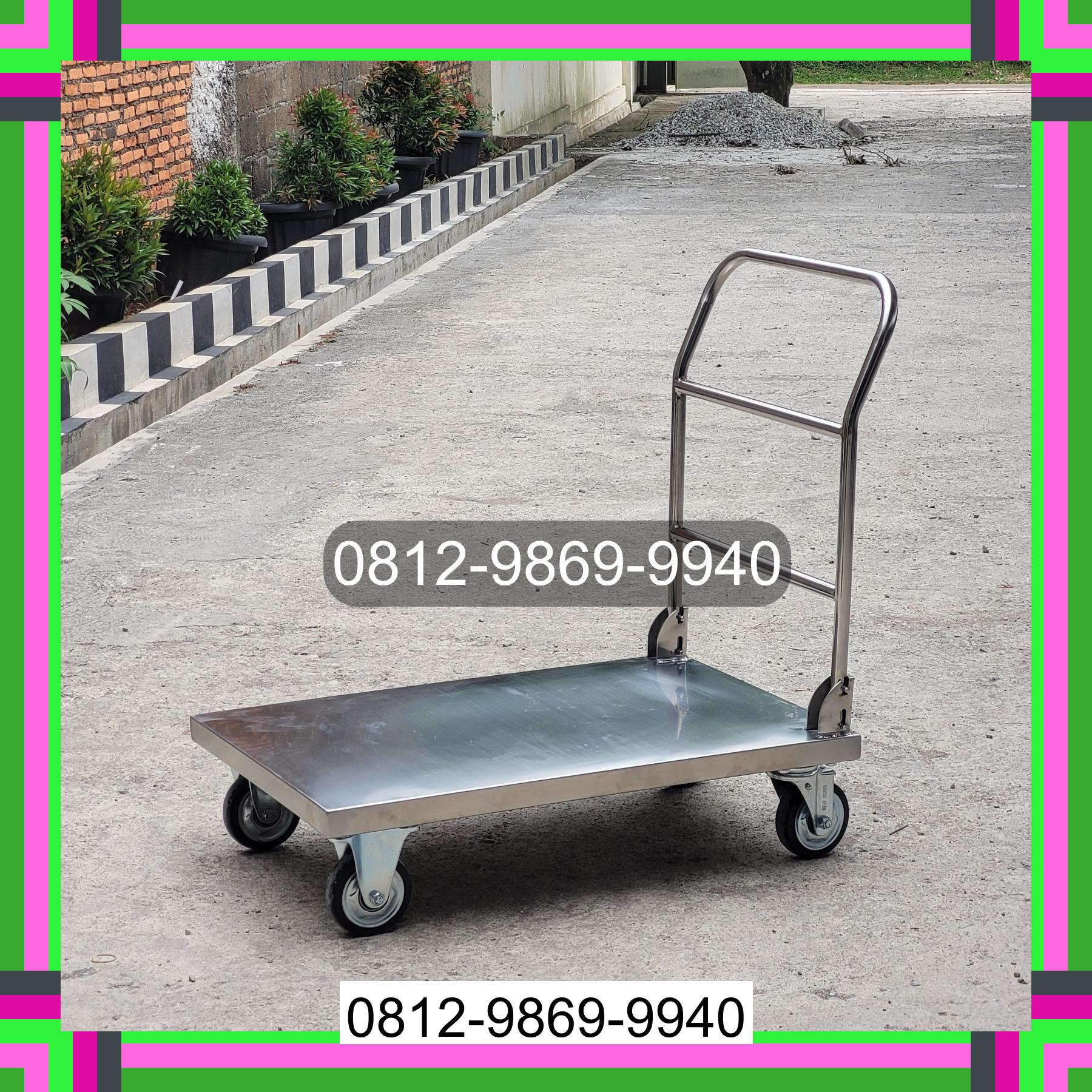 0812-9869-9940 Eksklusif, Jual Handtruck Hand Truck 500 kgg & 300 kg | Troli Barang | Troli lipat | Troli angkut Pekalongan