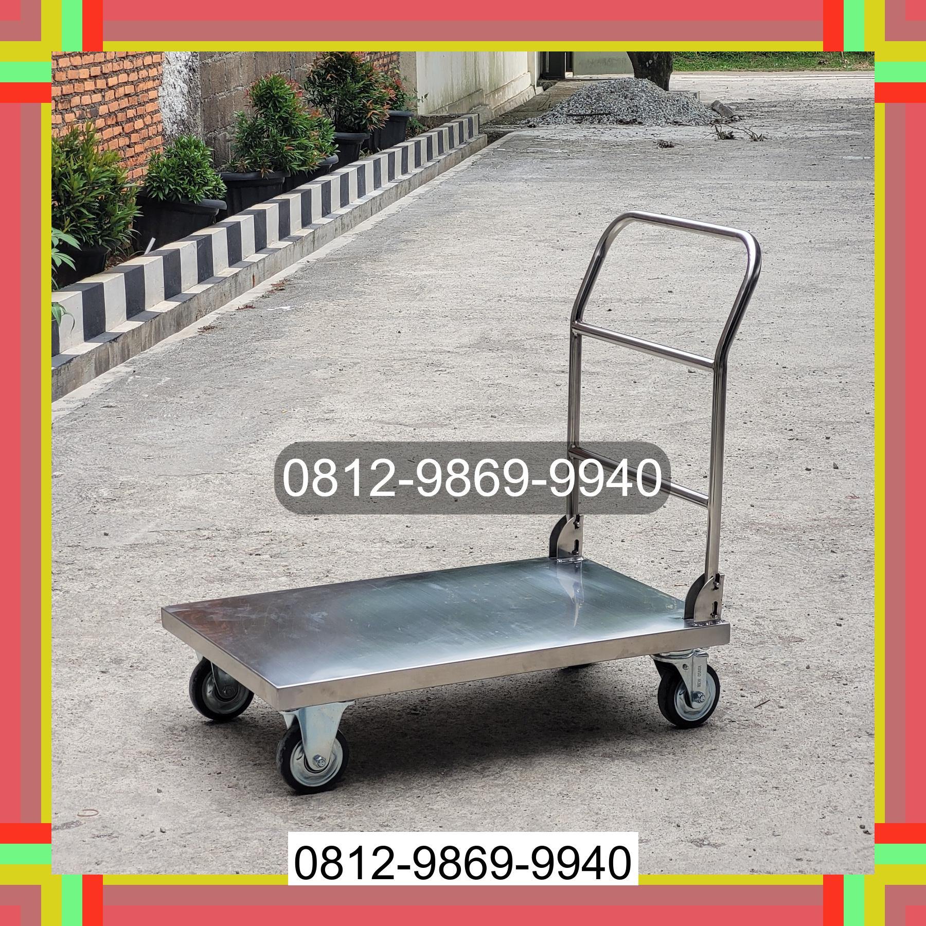 0812-9869-9940 Eksklusif, Jual Handtruck Hand Truck 500 kgg & 300 kg | Troli Barang | Troli lipat | Troli angkut Peusangan